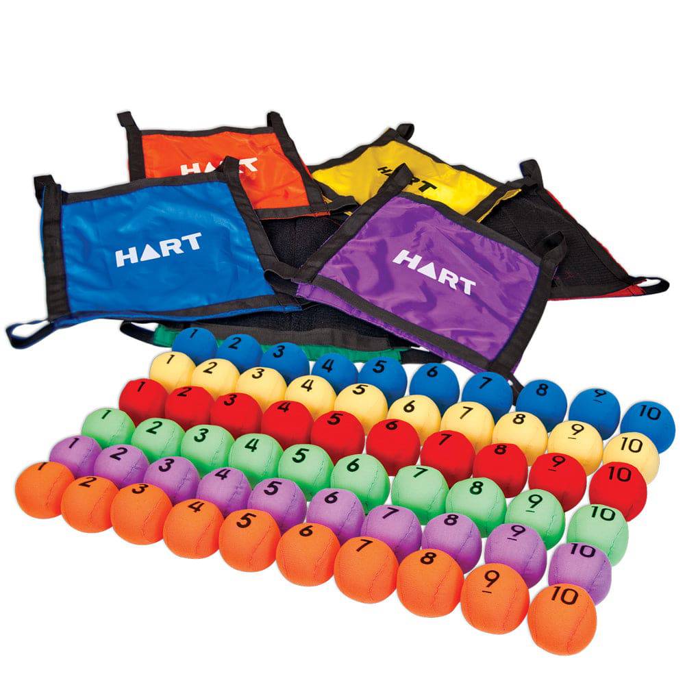 HART Space Ball Pack - 12 Pack Durable Foam Balls for Kids, Stress Relief, Sensory Toys - Perfect for Indoor Games, Classroom Activities & Therapy Use