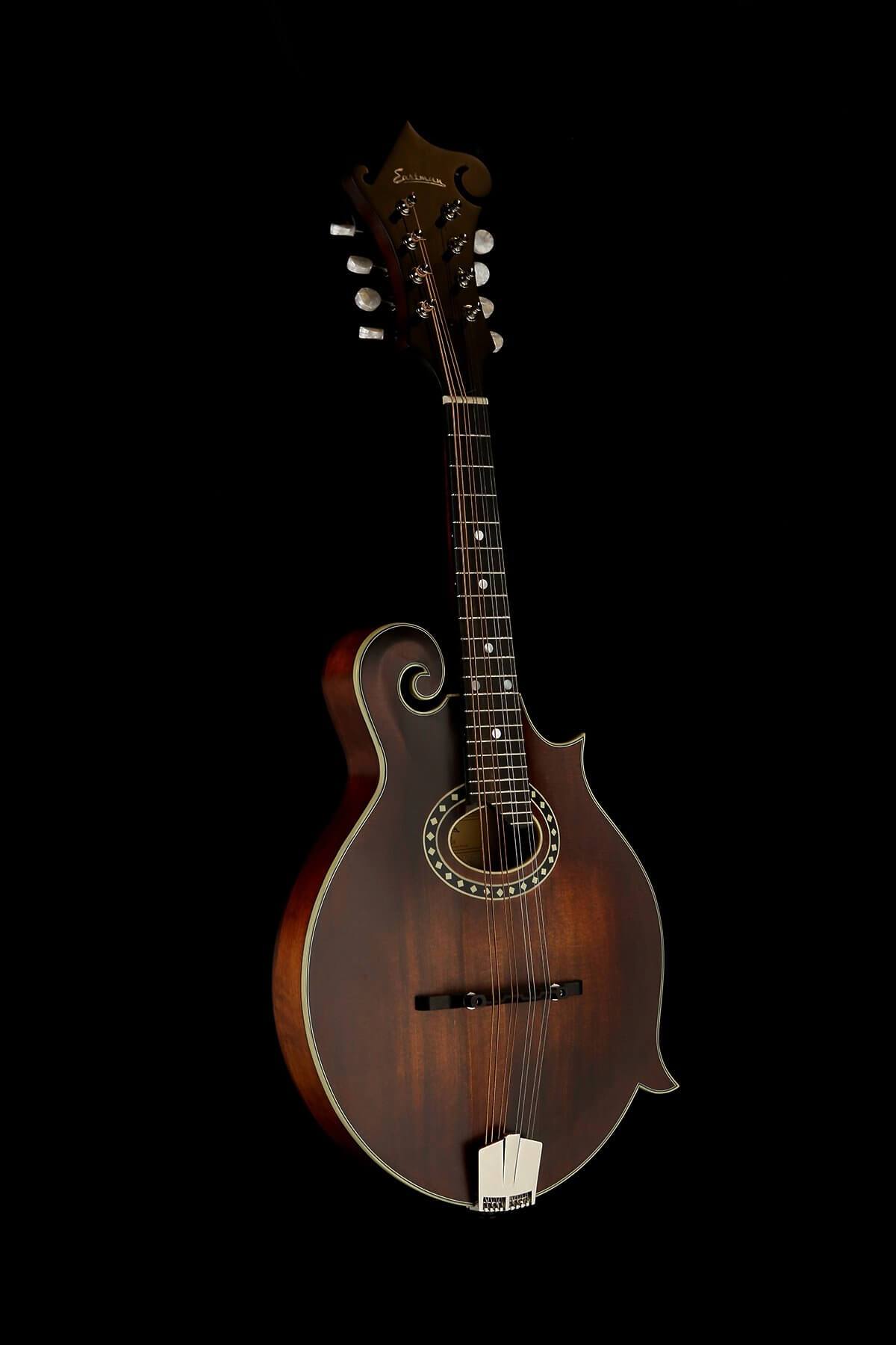 Eastman MD314 F Style Mandolin - Professional Grade Acoustic Mandolin with Hand-Carved Solid Spruce Top for Bluegrass, Folk & Country Music | Perfect for Performances, Recording & Practice