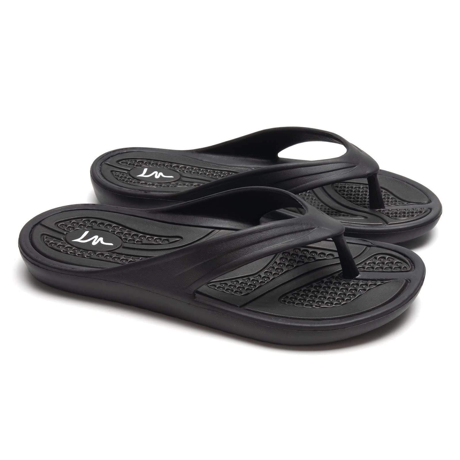 LM Women's Flip Flops - Comfortable Thong Sandals for Beach, Pool & Shower | Slip-On Water Shoes for Casual Wear, Vacation & Outdoor Activities