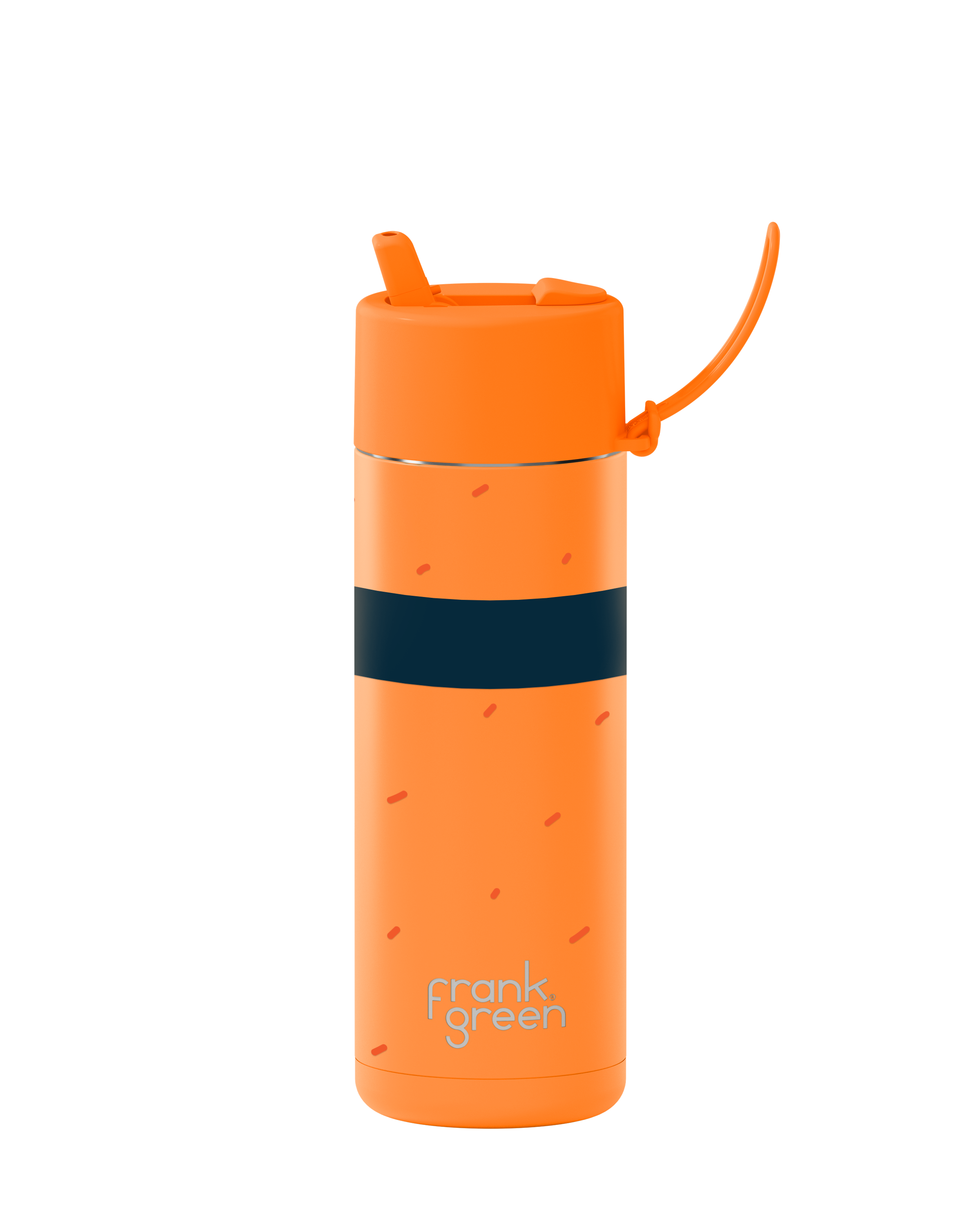 Franksters 20oz Ceramic Reusable Water Bottle - 595ml Insulated Eco-Friendly Travel Mug for Hot & Cold Drinks - Perfect for Office, Gym, Hiking & Outdoor Activities