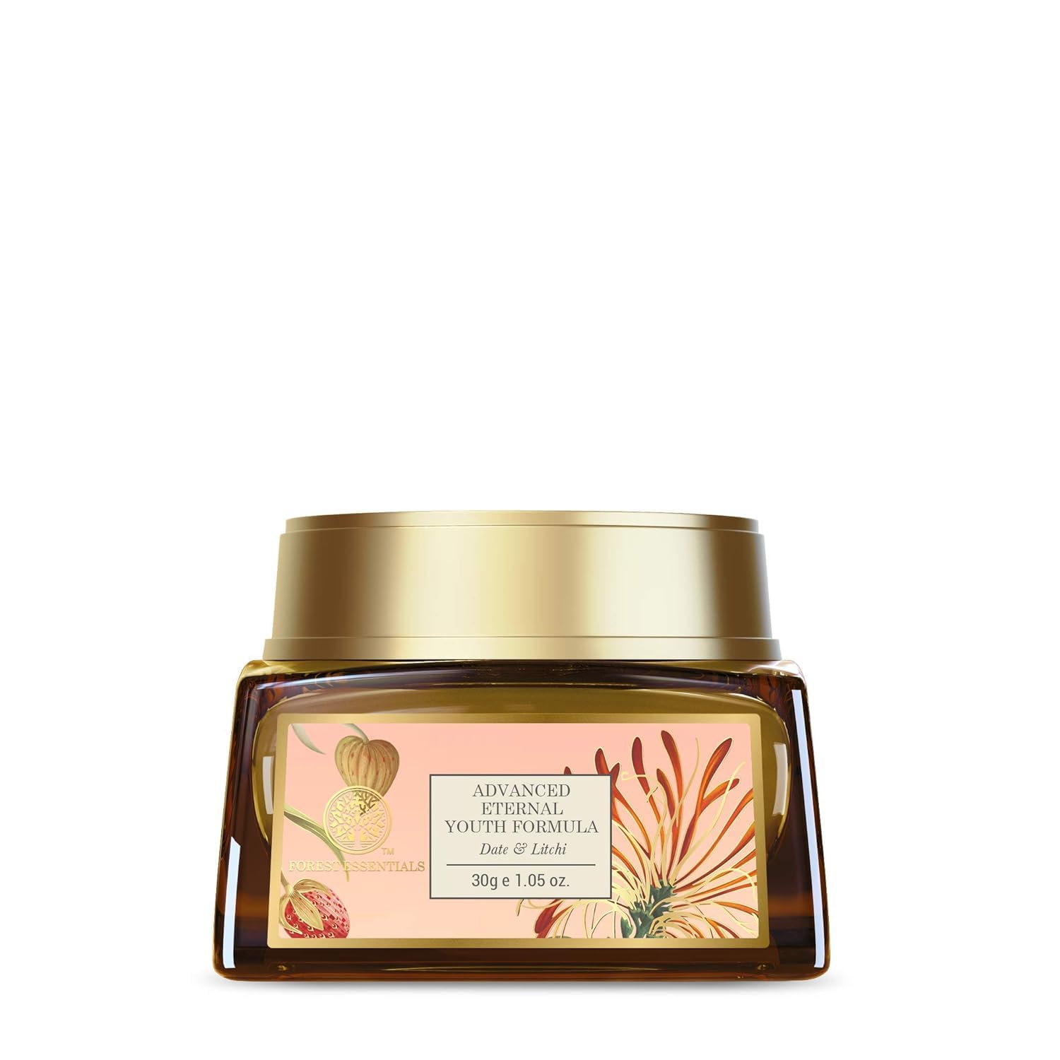 Forest Essentials Advanced Eternal Youth Formula Night Cream - Anti-Aging, Hydrating & Rejuvenating for Glowing Skin | Perfect for Nighttime Skincare Routine & Dry Skin Care