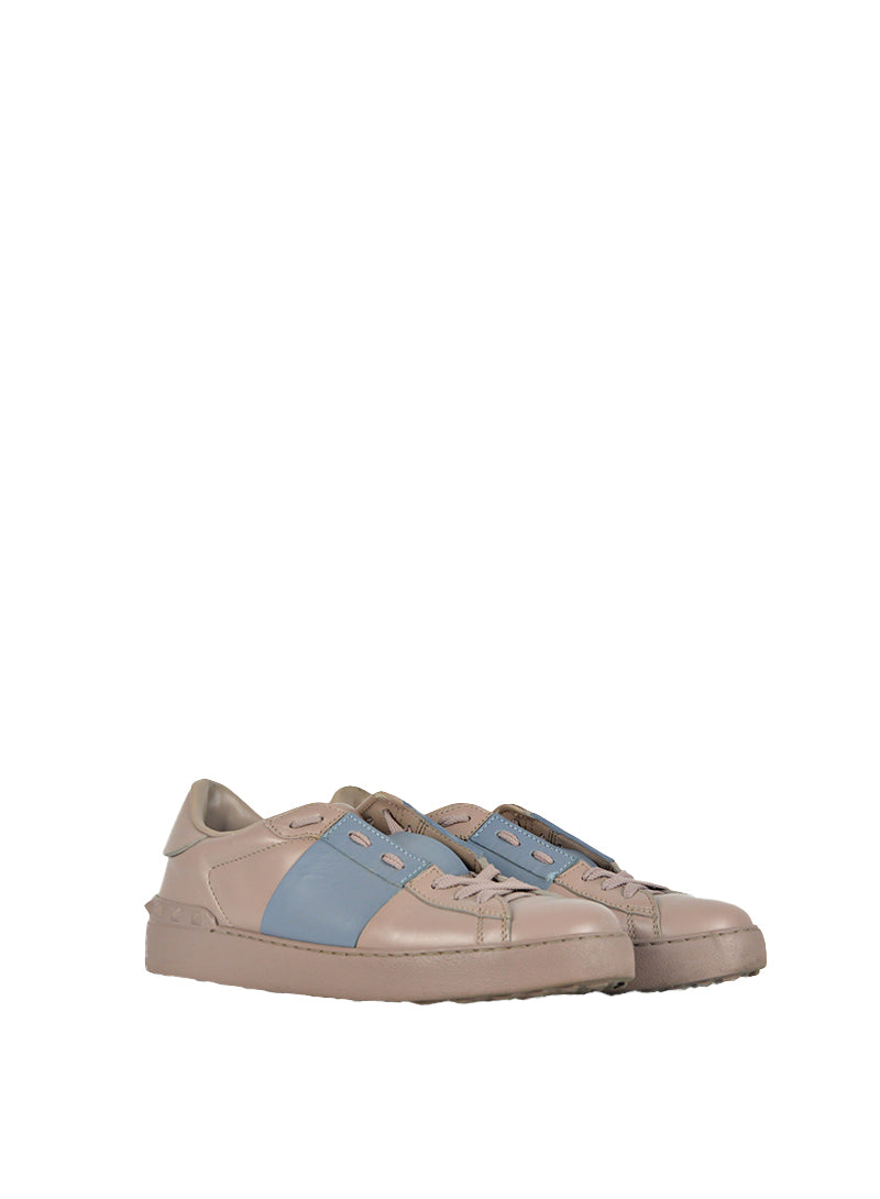 Valentino Tortora Leather Sneakers - Size 39 | Luxury Italian Designer Shoes for Women | Perfect for Casual Wear & Street Style Fashion