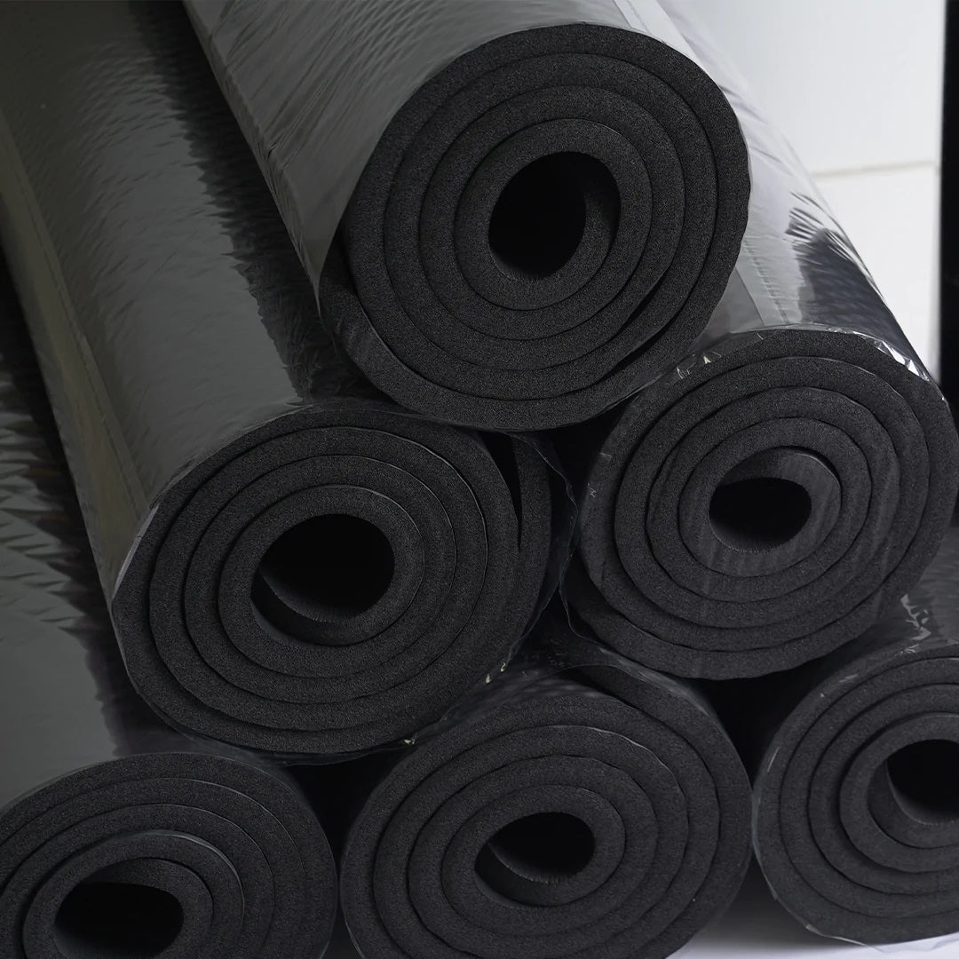 Extra Thick XM Yoga Mat 72-Inch Long Padded Black Non-Slip Exercise Mat - Perfect for Hot Yoga, Pilates, Home Workouts & Gym Sessions