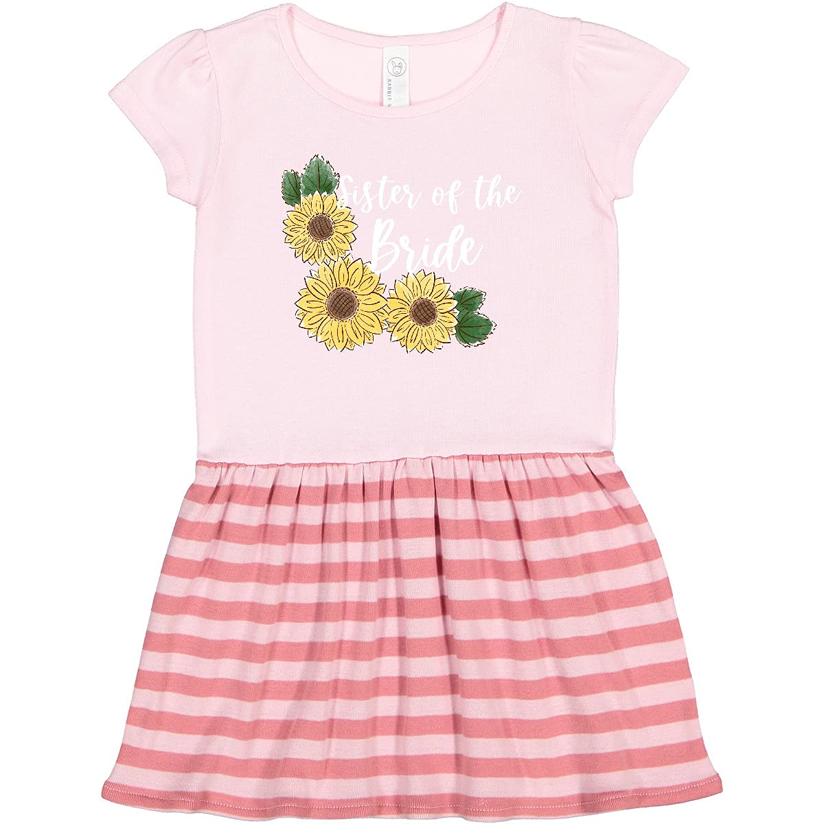 Inktastic Sunflower Toddler Dress - Perfect for Weddings & Family Events
