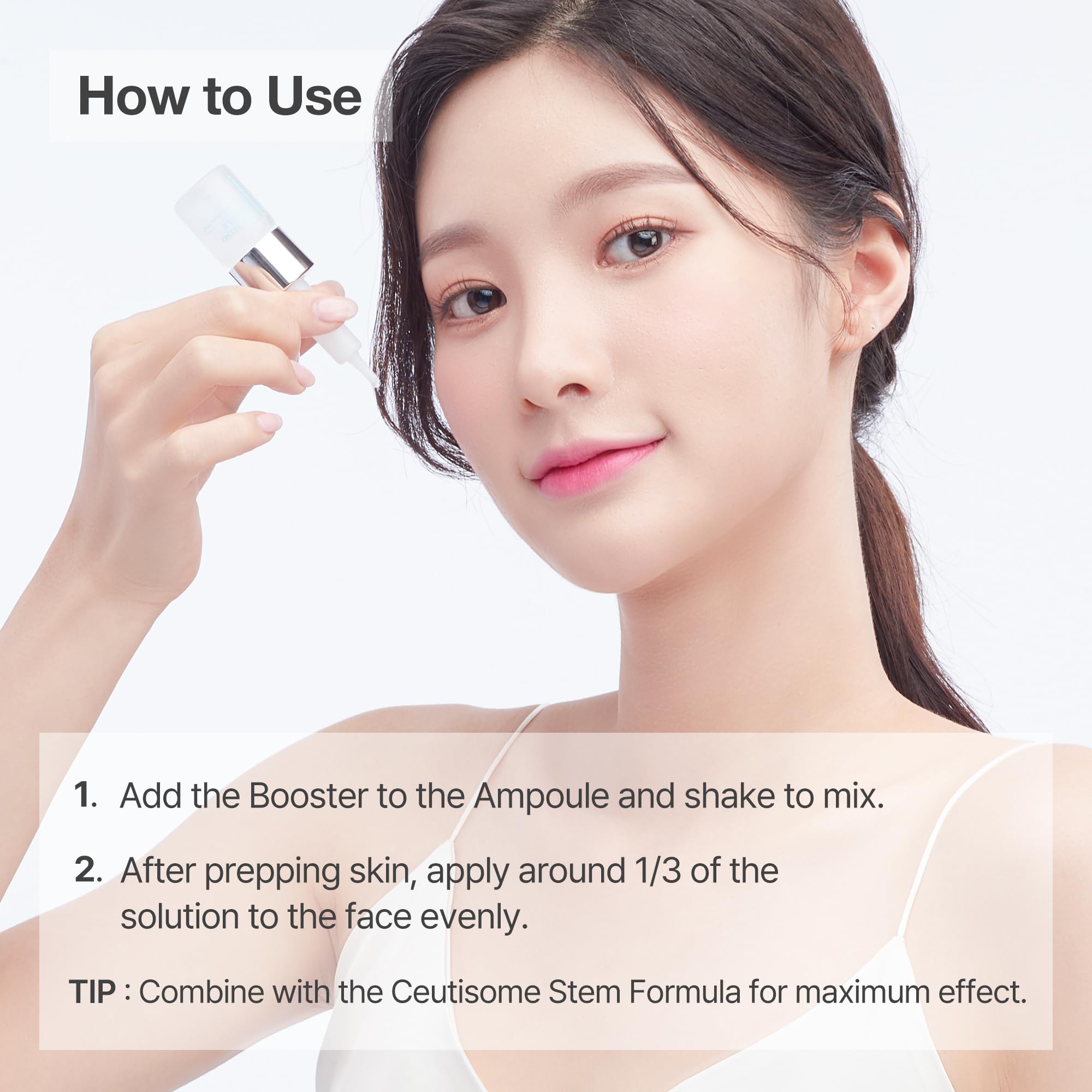 Ceutisome H Moisture Kit – Hydrating Ampoule & Booster Set with Hyaluronic Acid, Niacinamide & Pure Oxygen (5ml x 8, 2.5ml x 8) for Dry Skin, Anti-Aging & Glowing Complexion – Perfect for Daily Skincare Routine & Spa Treatments