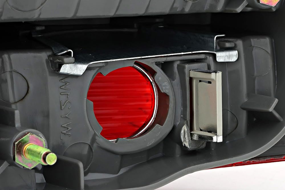 Honda Accord Sedan Tail Lights Lamps Set - Compatible with 2005 Model Year - Driver & Passenger Side Replacement - Enhance Visibility & Safety for Night Driving