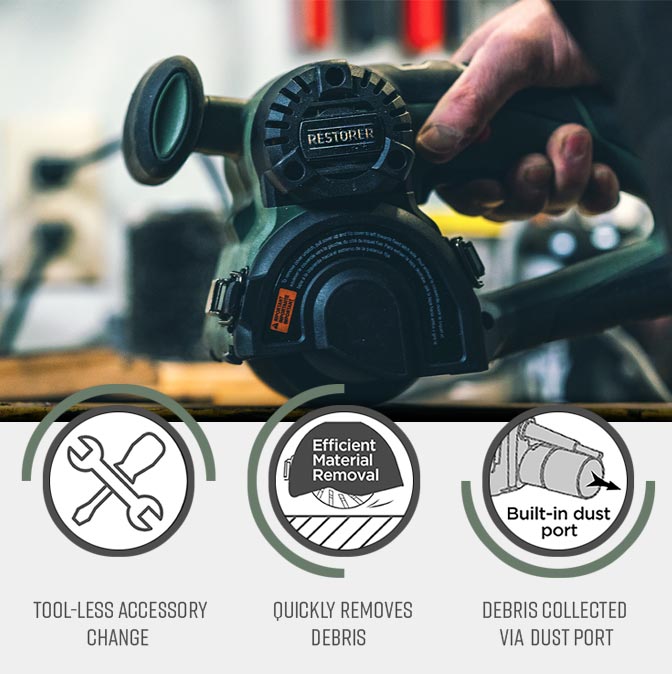 Reclaimed Wood Restorer Kit - Professional Wood Repair & Restoration Tool Set for DIY Projects - Perfect for Furniture, Floors, and Antique Wood Restoration