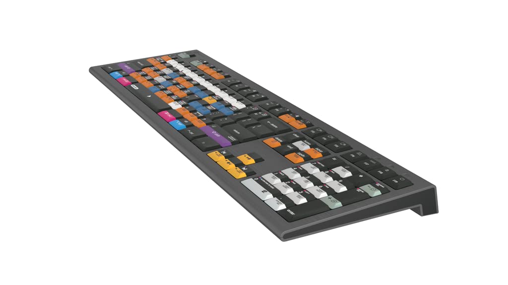 Logickeyboard Blender 3D Shortcut Keyboard for Mac - Professional Astra 2 Layout (LKB-BLEN-A2M-US) - Perfect for 3D Modeling, Animation & Video Editing
