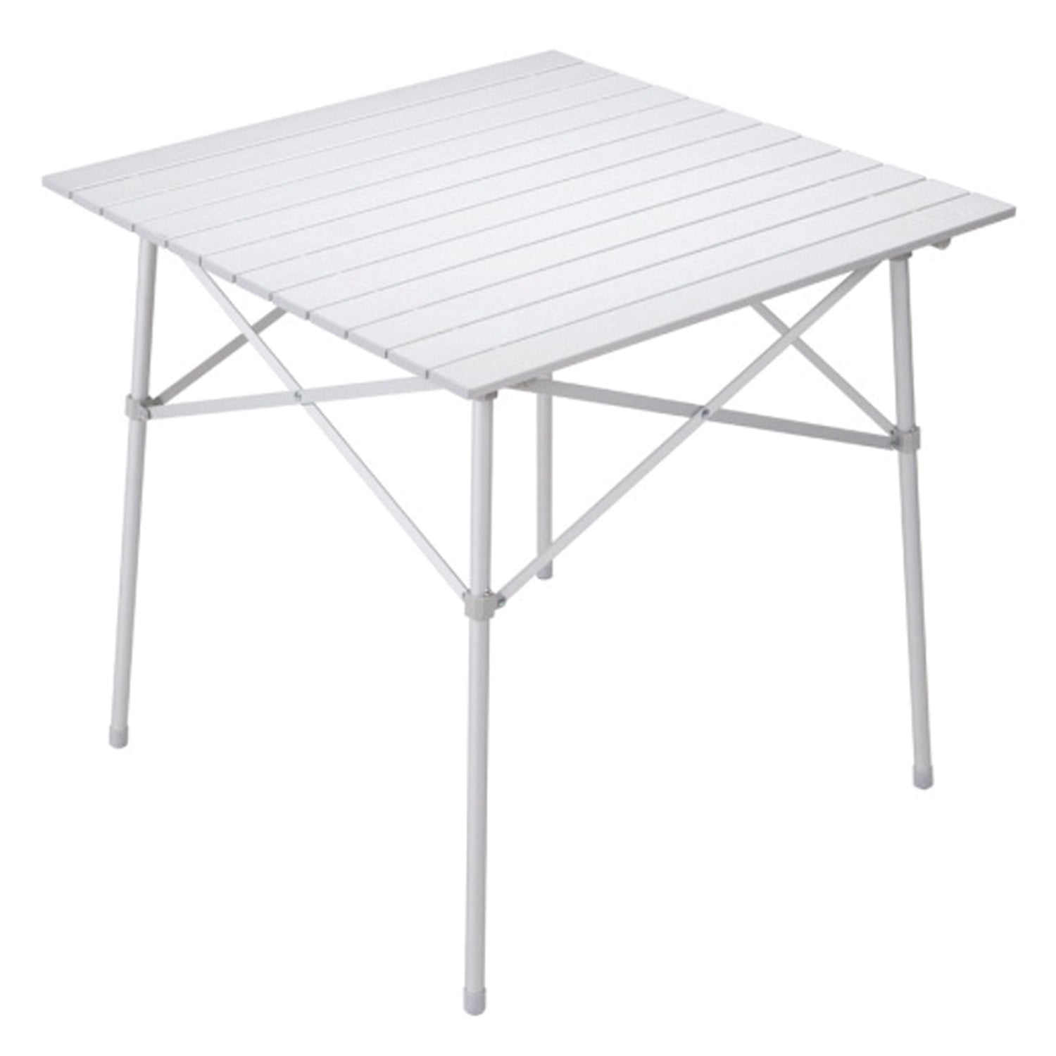 Alps Mountaineering Lightweight Camping Table - Portable & Durable Folding Table for Outdoor Dining, Picnics, Hiking & Backpacking | Silver Aluminum Alloy Frame