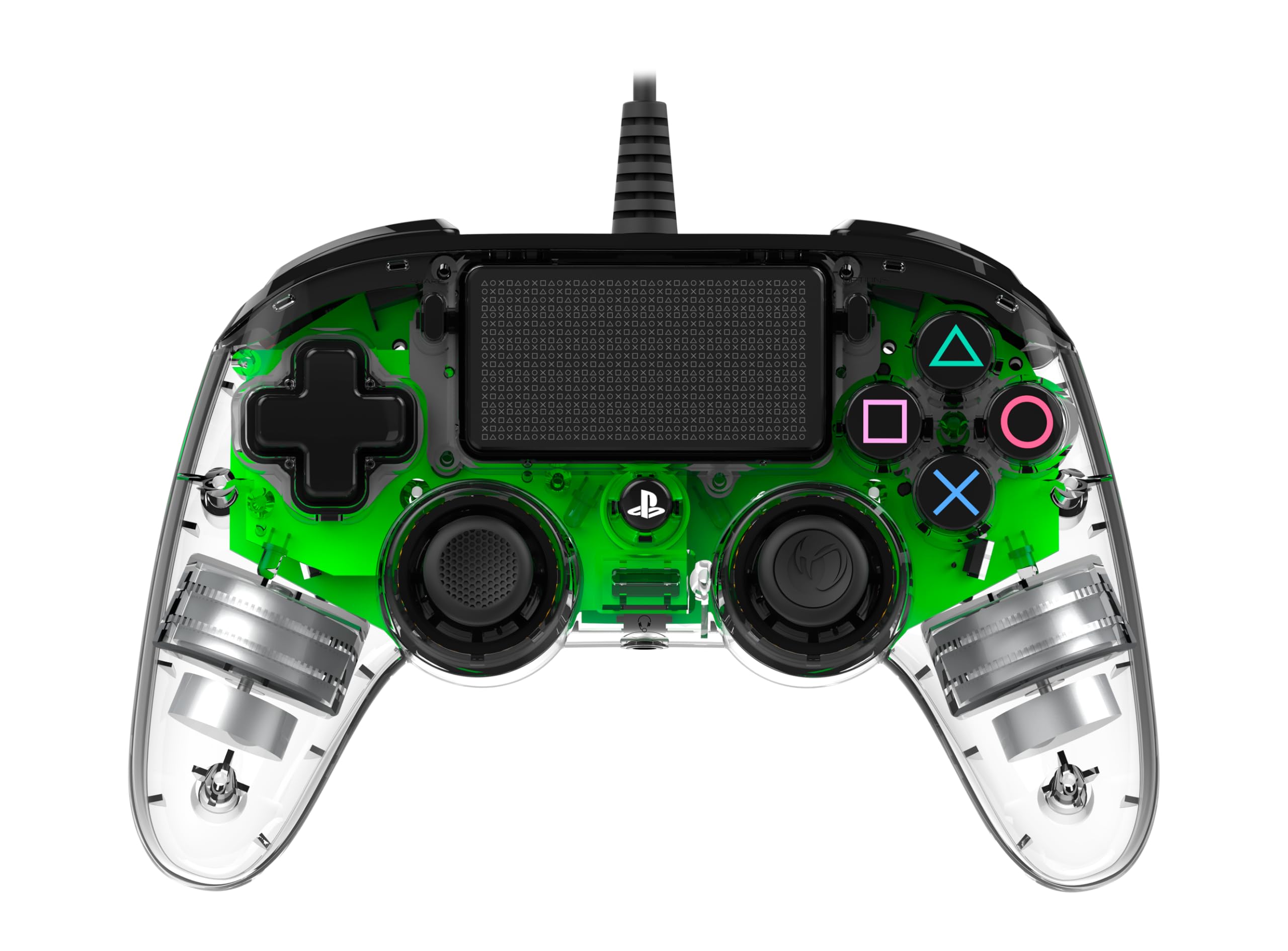 Nacon Compact Controller Light Edition for PlayStation 4 - Wireless Gaming Controller with Ergonomic Design | Perfect for PS4 Gaming, Streaming & Competitive Play