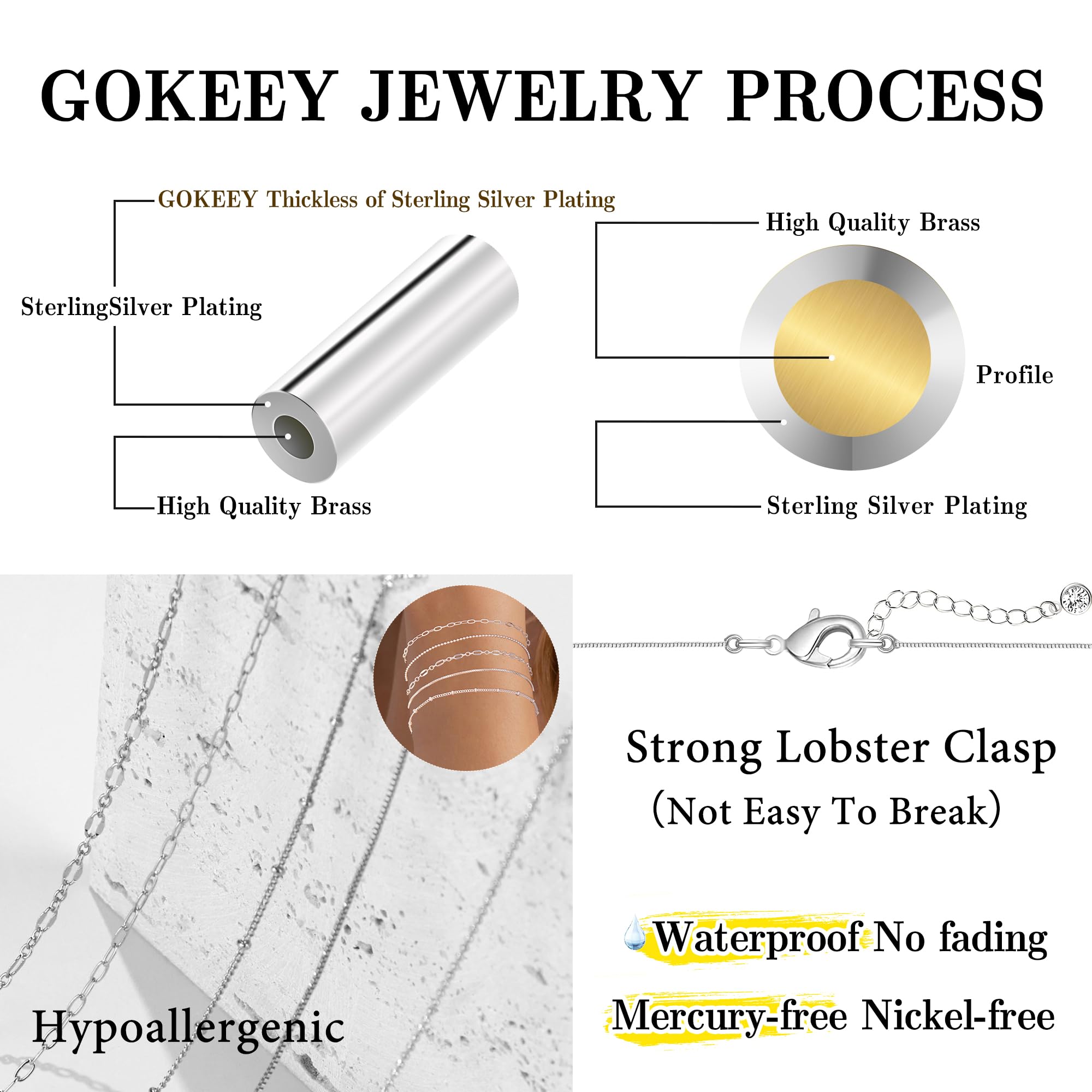 14K Gold Hand Chain Bracelet for Women - Trendy Dainty Finger Ring Slave Bracelet with Cubic Zirconia - Elegant Hand Jewelry for Fall, Valentine's Day Gifts | Perfect for Date Nights, Weddings & Special Occasions