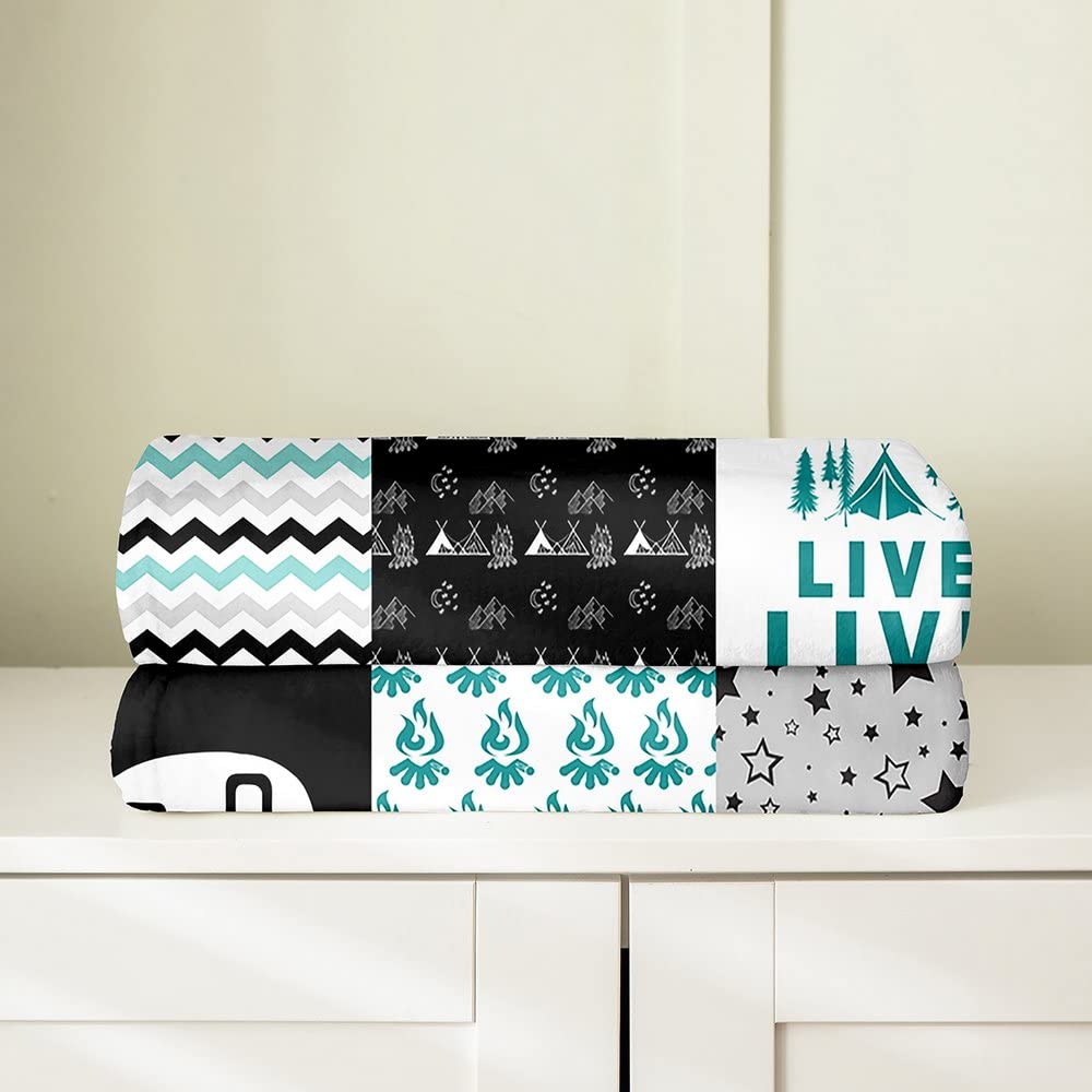 Jejeloiu Soft Flannel Fleece Throw Blanket 40