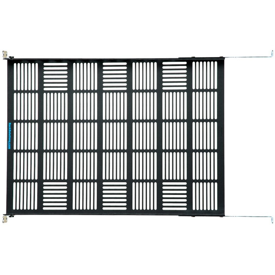 1U 28-Inch Universal Fixed Shelf - 150 lb Capacity for 4-Post & 2-Post Server Racks - Ideal for Data Center & Network Equipment Organization