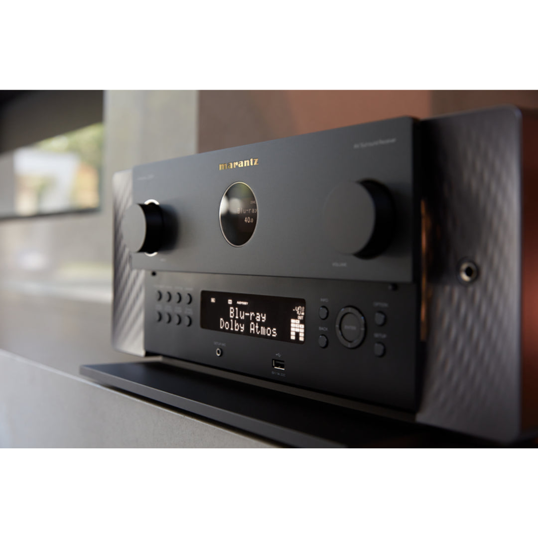 Marantz Cinema 30 Reference 11.4 Channel AV Receiver - Premium Home Theater Sound System for Movies, Music & Gaming