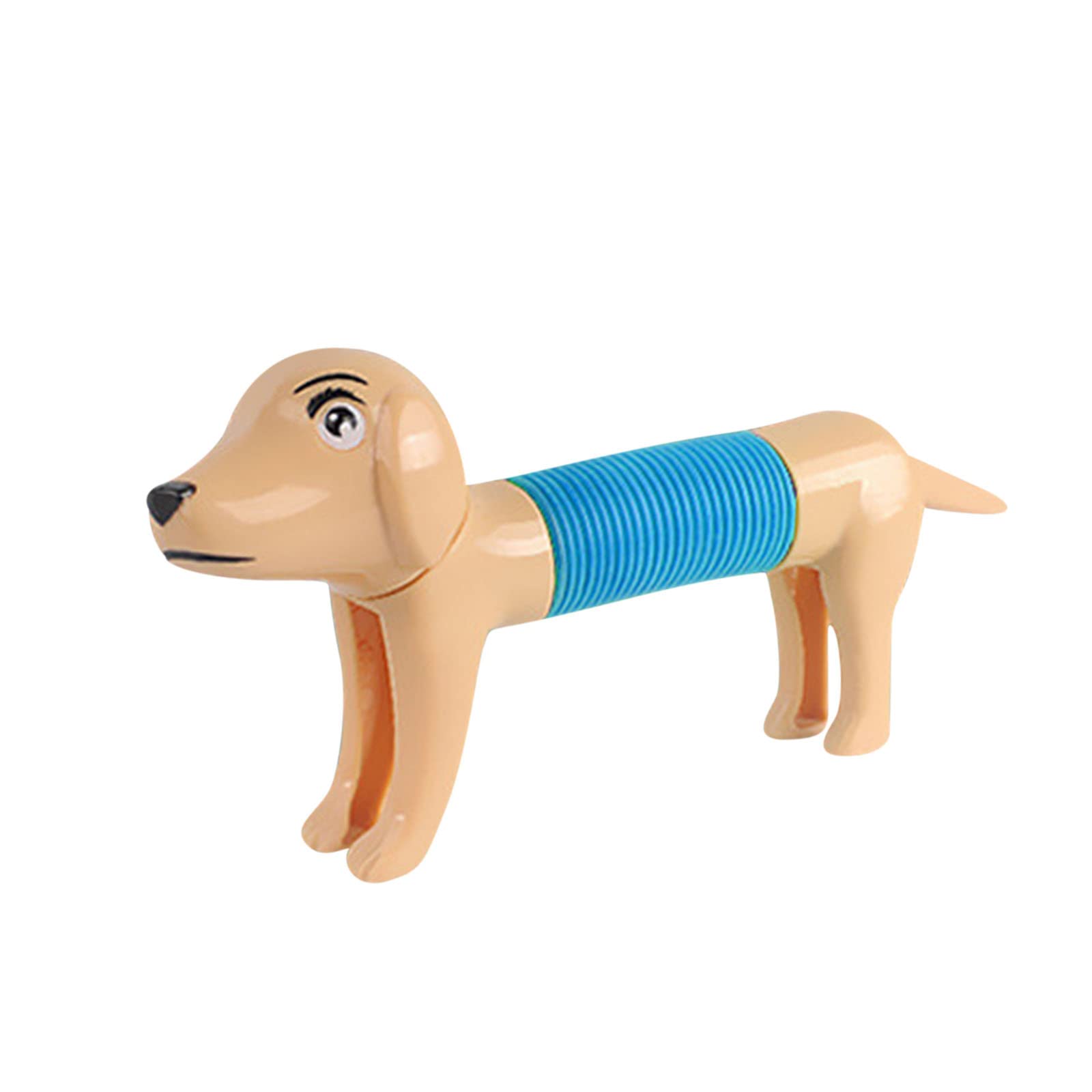 Stretchy Telescopic Dog Toy - Sensory Fidget Tube for Autism, Stress Relief & Anxiety - Bendable Plastic Spring Toy for Kids & Adults - Perfect for Classroom, Office & Home Relaxation