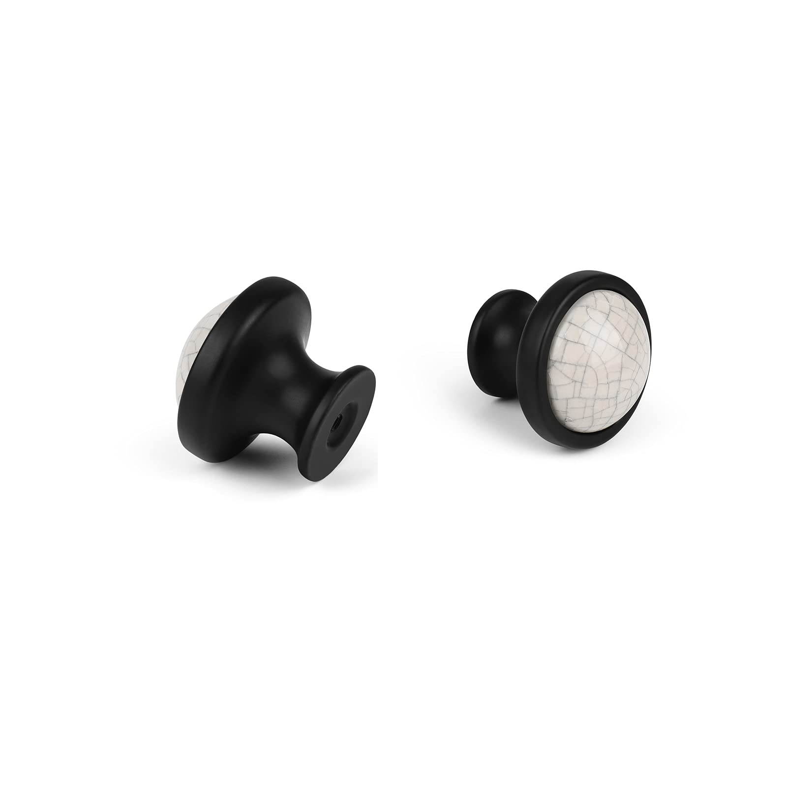 Antique Black Cabinet Knobs 1.5