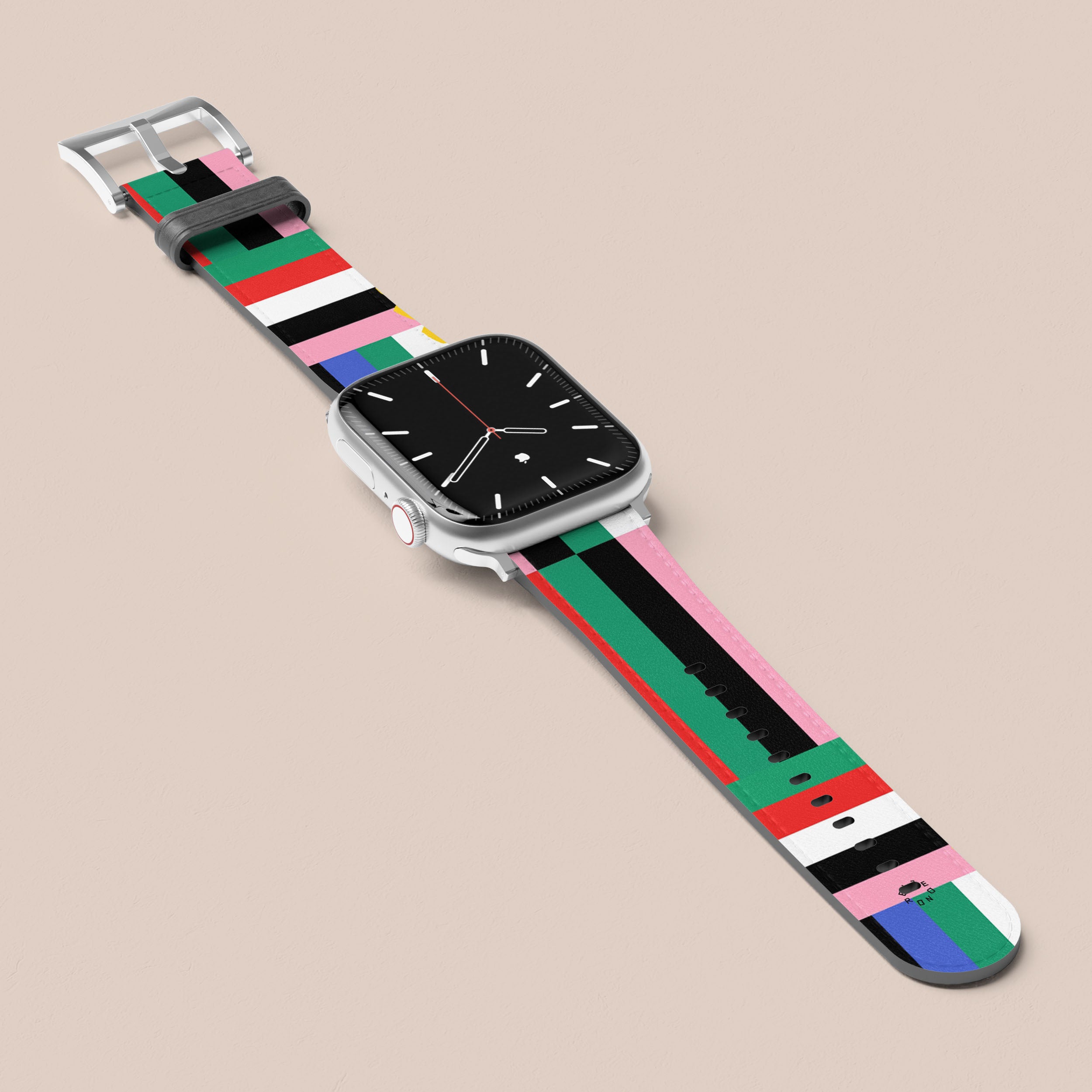 Premium Stripe Fusion Apple Watch Band - Durable, Stylish & Comfortable for Workouts, Running & Everyday Wear