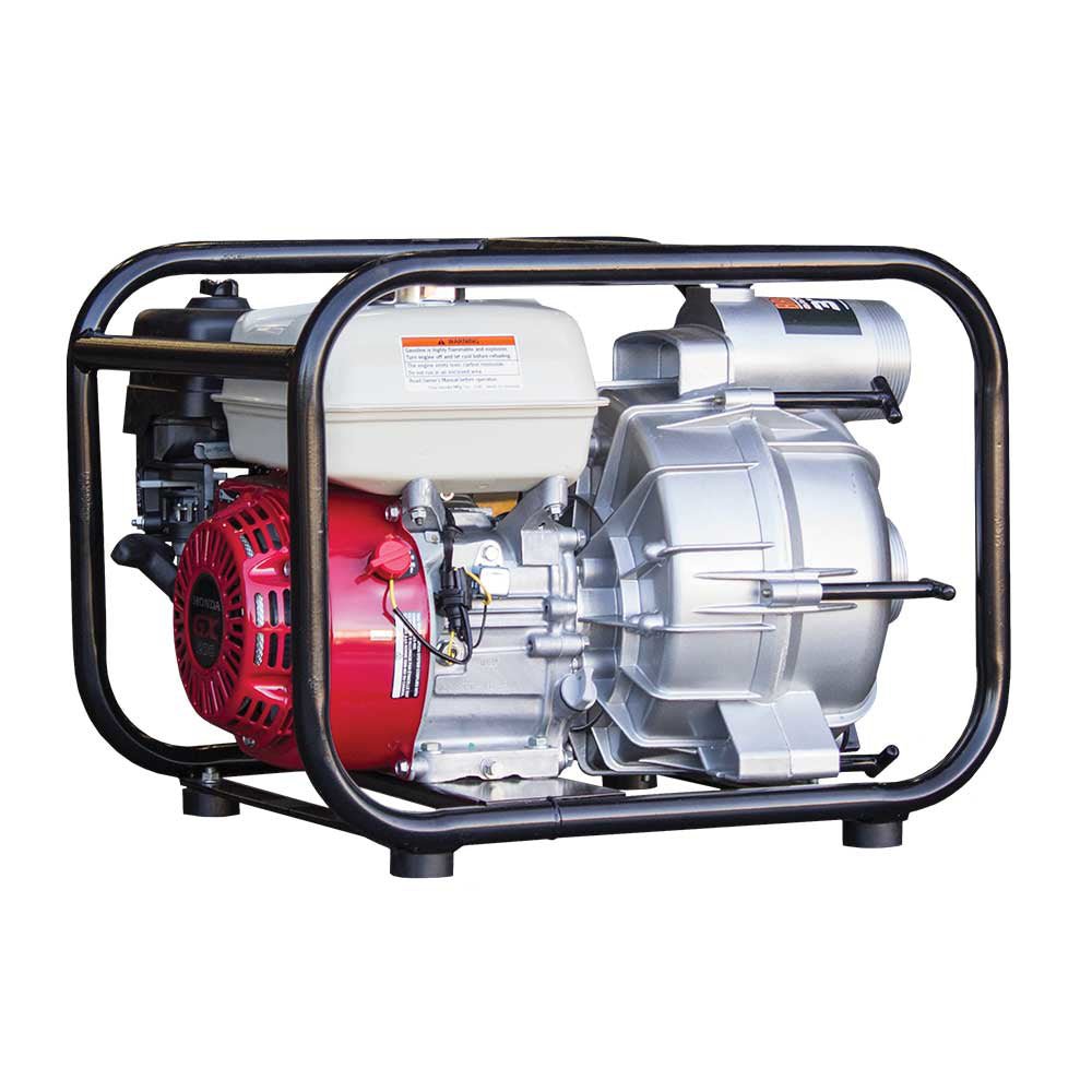 Brave 3-Inch Trash Pump with Honda GX200 Engine - Heavy Duty Water Transfer for Construction, Flood Control & Agricultural Irrigation