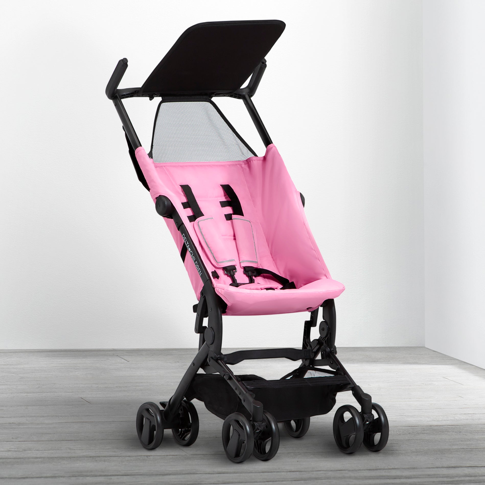 Lightweight Compact Stroller for Toddlers - Easy Fold Travel Stroller with Canopy & Storage Basket - Perfect for Shopping, Travel & Daily Walks