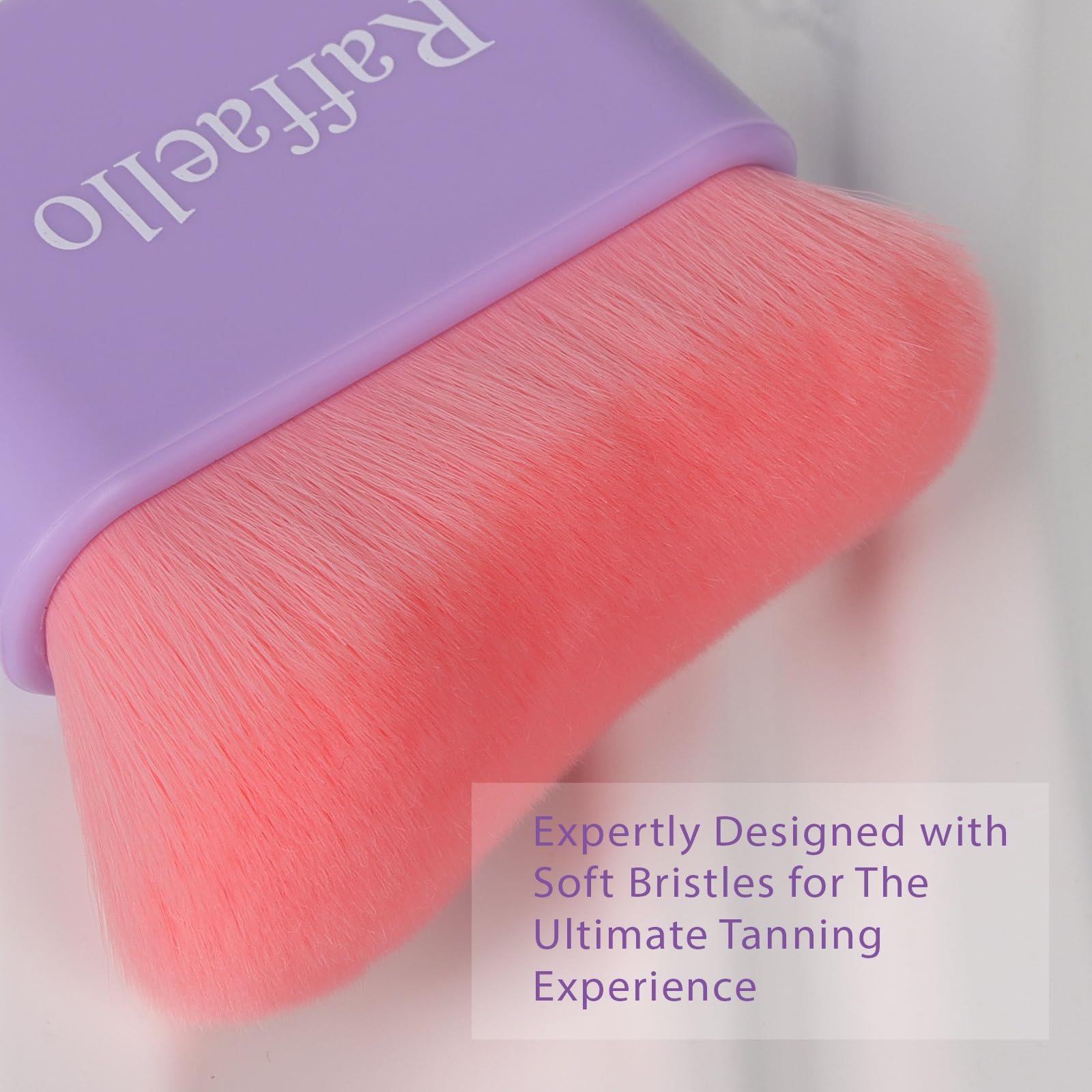 Raffaello Self Tanner Brush - Kabuki Body Makeup Brush for Flawless Legs, Face & Tanning Mousse | Perfect for Sunless Tanning, Foundation Blending & Smooth Application