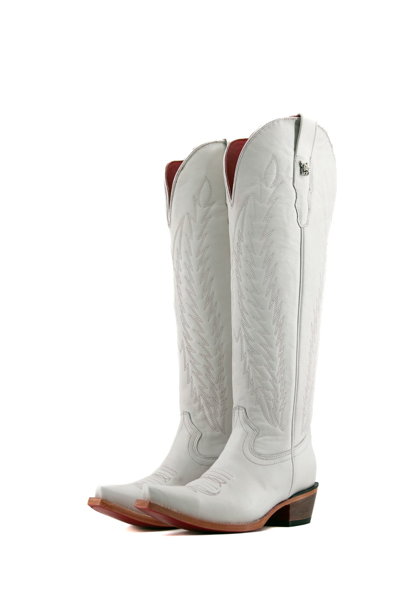 Valentina Women's Tall Red Bottom Snip Toe Cowgirl Boots - Western Fashion for Country Dancing & Rodeo Events