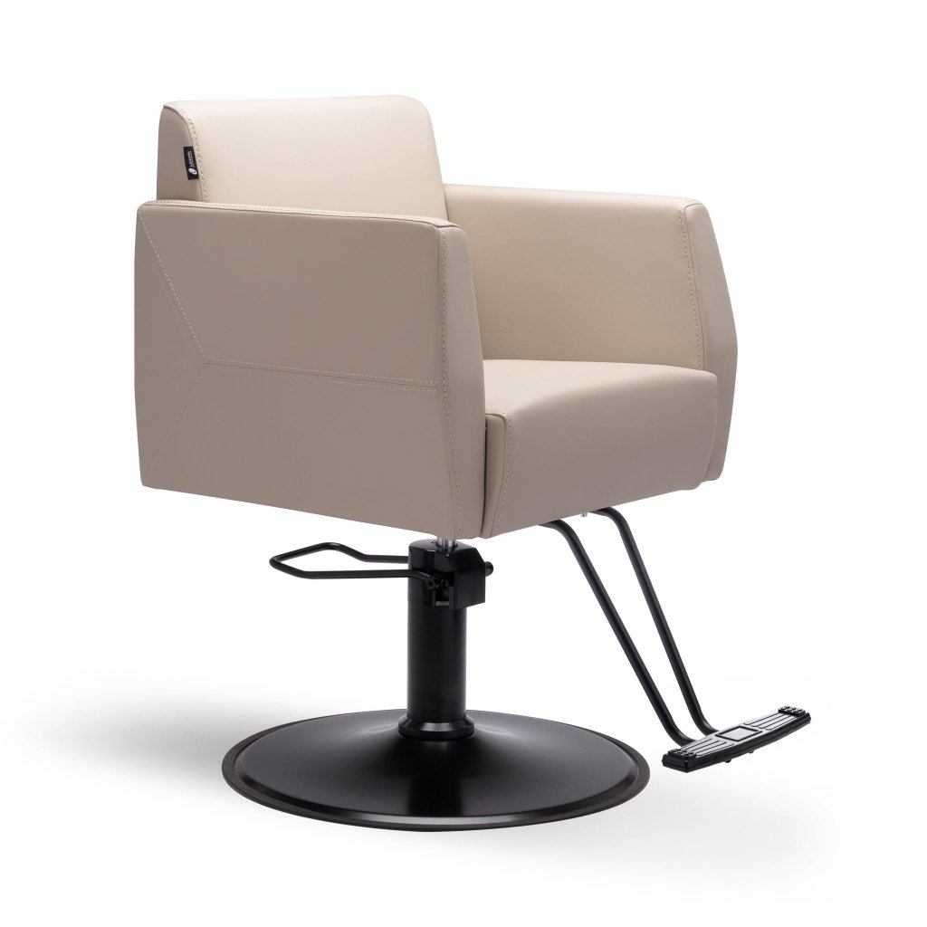 Lanvain® Lea Styling Chair 108 - Professional Salon Hairdressing Chair with Adjustable Height & 360° Swivel - Perfect for Hair Salons, Barbershops & Home Styling Stations