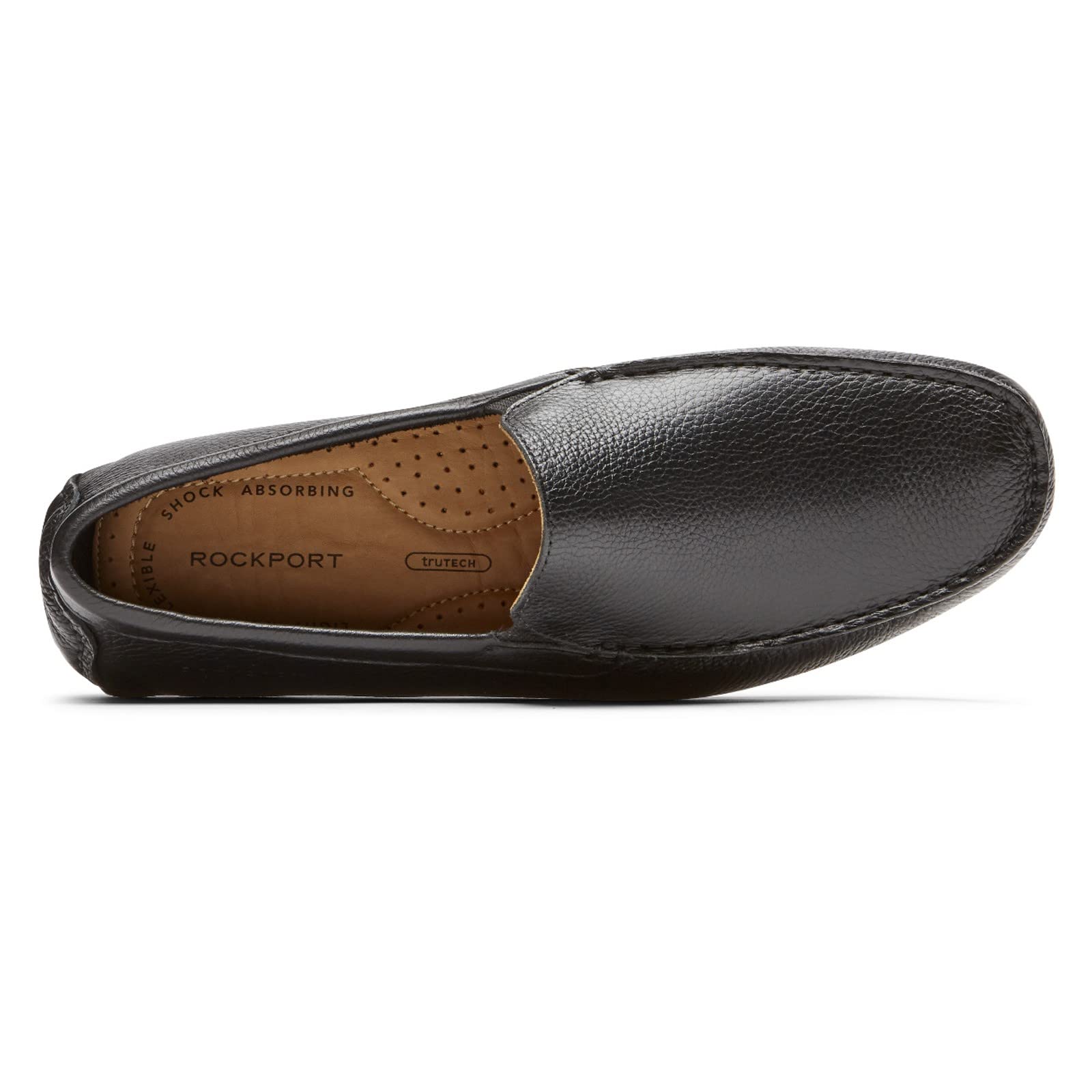 Rockport Men's Rhyder Venetian Slip-On Loafers - Comfortable Casual Shoes for Work, Travel & Everyday Wear