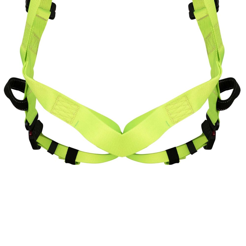 Arc Flash Full Body Retrieval Harness with SL 3D, SL Shoulder D’s, DE QC Chest, DE FD & DE QC Legs - Safety Gear for Electrical Workers & Industrial Fall Protection