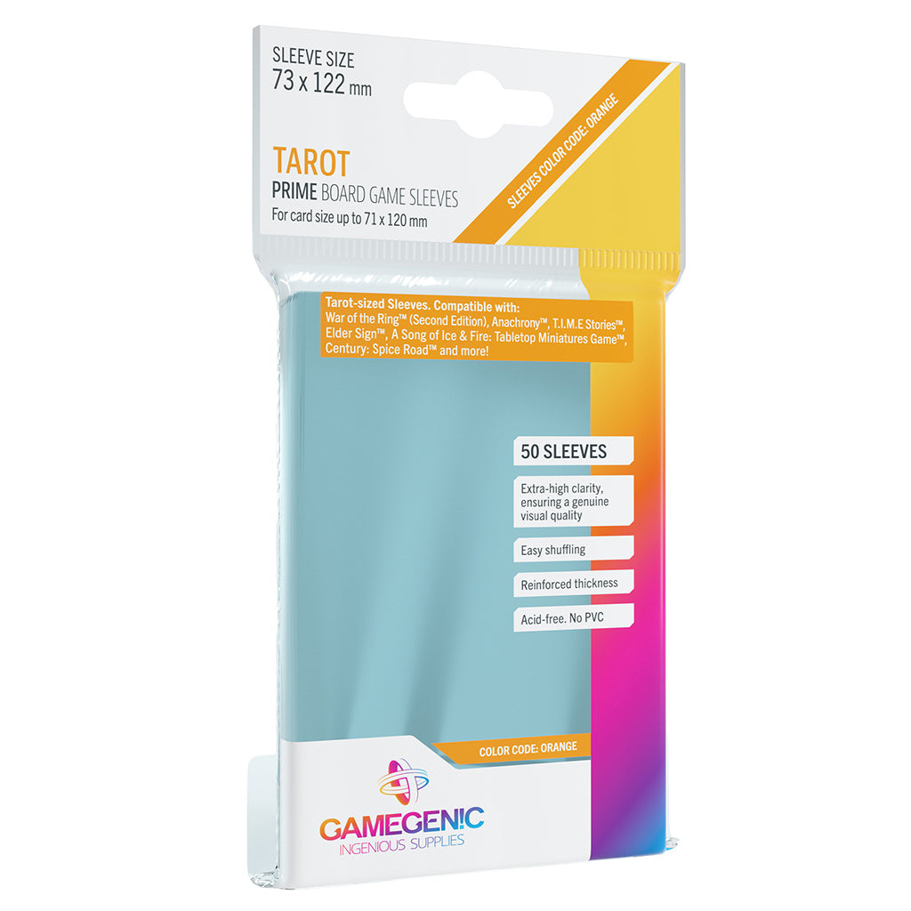 Premium Tarot Card Sleeves (72 x 122 mm) - Acid-Free, Archival Quality Protection for Tarot Decks | Perfect for Collectors, Readers & Gaming Enthusiasts