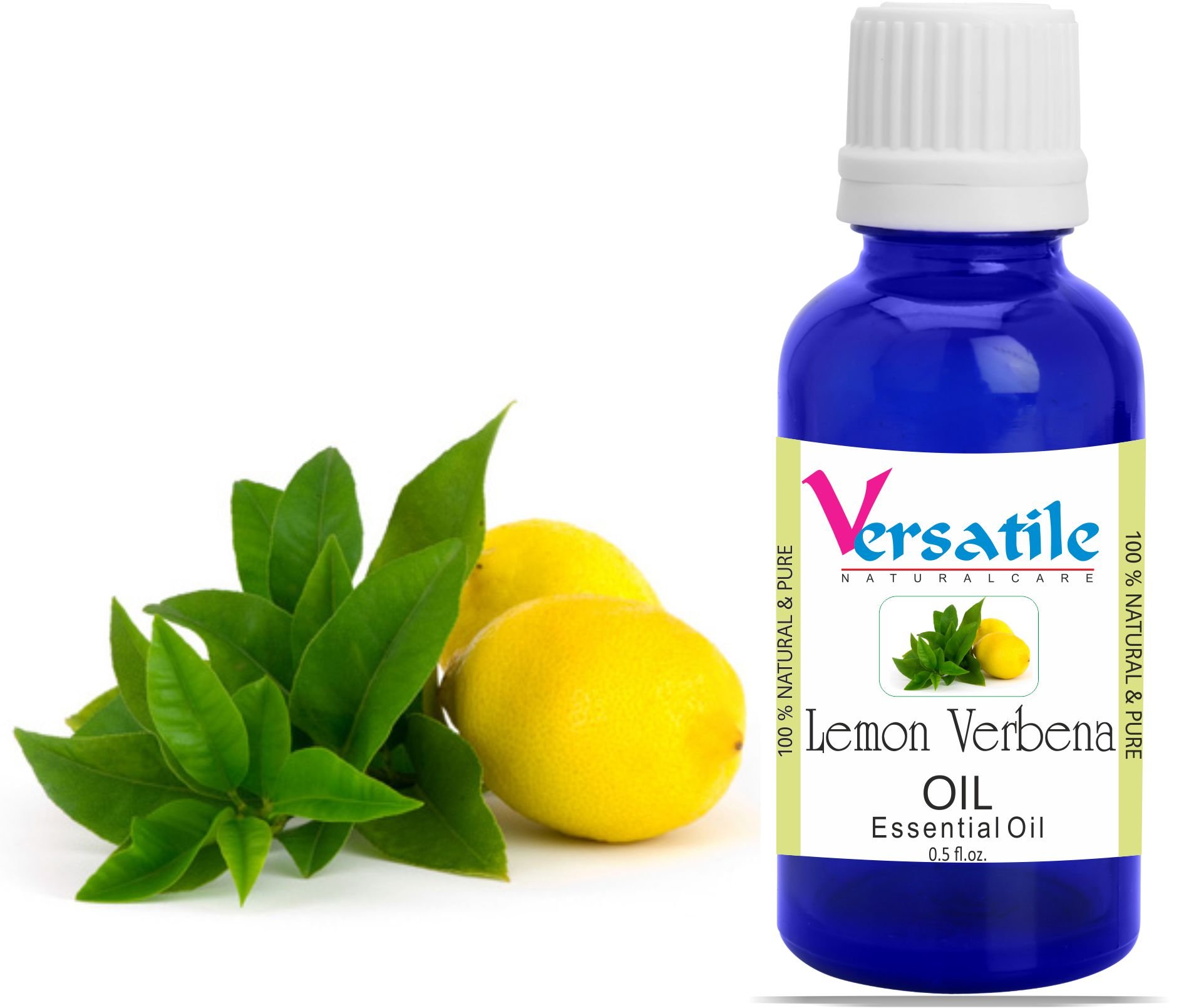 100% Pure Natural Lemon Verbena Essential Oil - Aromatherapy, Diffuser, Massage & Skin Care (3ml-1000ml) for Relaxation & Stress Relief