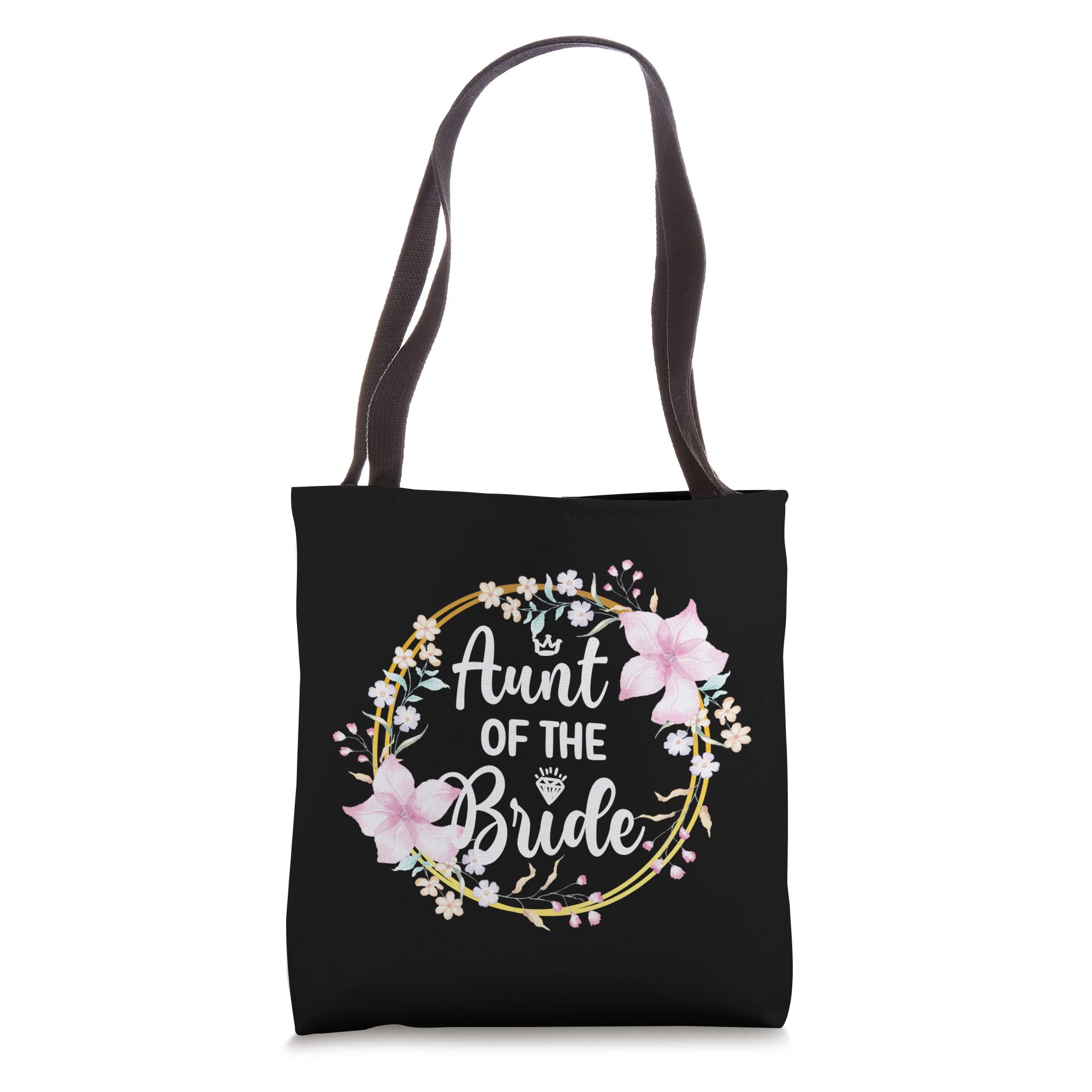 Elegant Aunt of the Bride Tote Bag - Perfect for Bridal Showers, Weddings & Special Occasions - Durable & Stylish Gift for Bride's Aunt