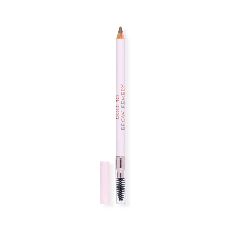 Doll 10 Brow Remedy Precision Powder Pencil - Waterproof Eyebrow Pencil for Natural Looking Brows - Perfect for Everyday Makeup & Professional Use