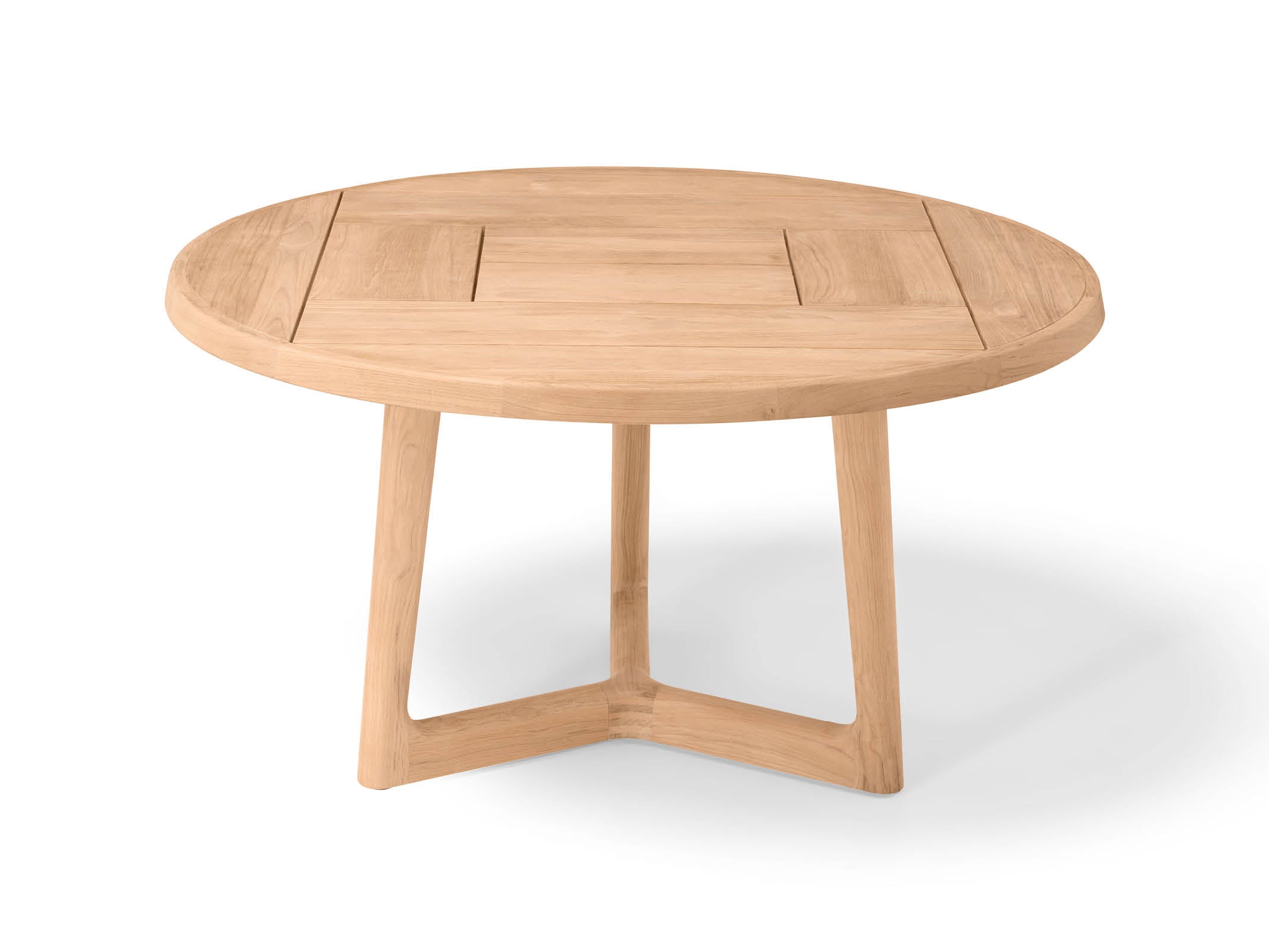 Round Dining Table for 6 - 48 Inch Fairmount Solid Wood Kitchen Table - Perfect for Family Meals, Dinner Parties & Small Spaces