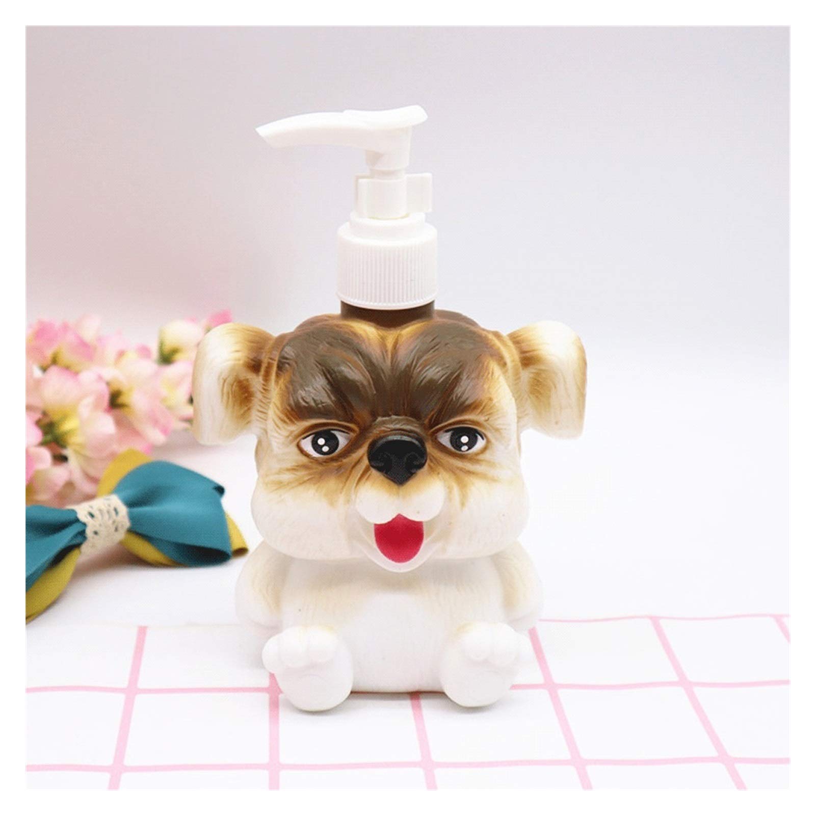 Strawberry Shaped Kids Hand Soap Dispenser - Cute Animal Design Mini PVC Lotion Pump (350ml/11.8oz) for Bathroom, Kitchen & Kids Room - Fun & Hygienic Soap Solution for Children