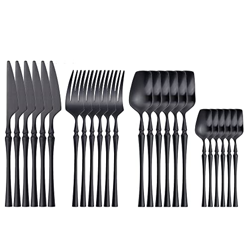 Black 24 pcs