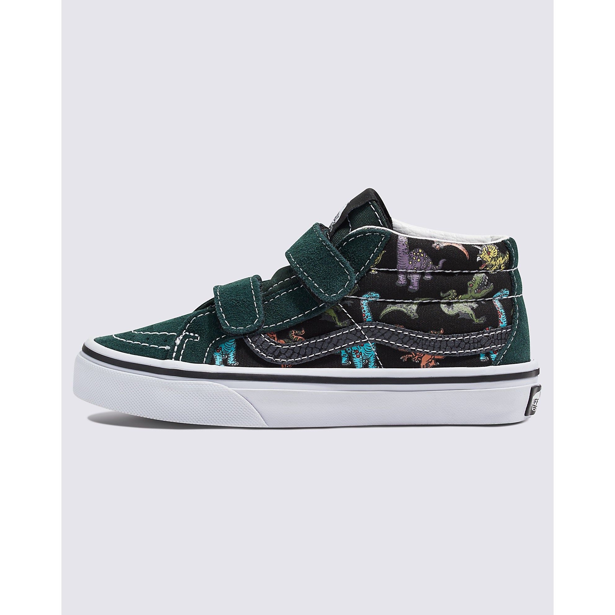Vans Kids Sk8 Mid Reissue V Glow Shoes - Light Up Sneakers for Boys & Girls - Perfect for School, Playground & Nighttime Activities