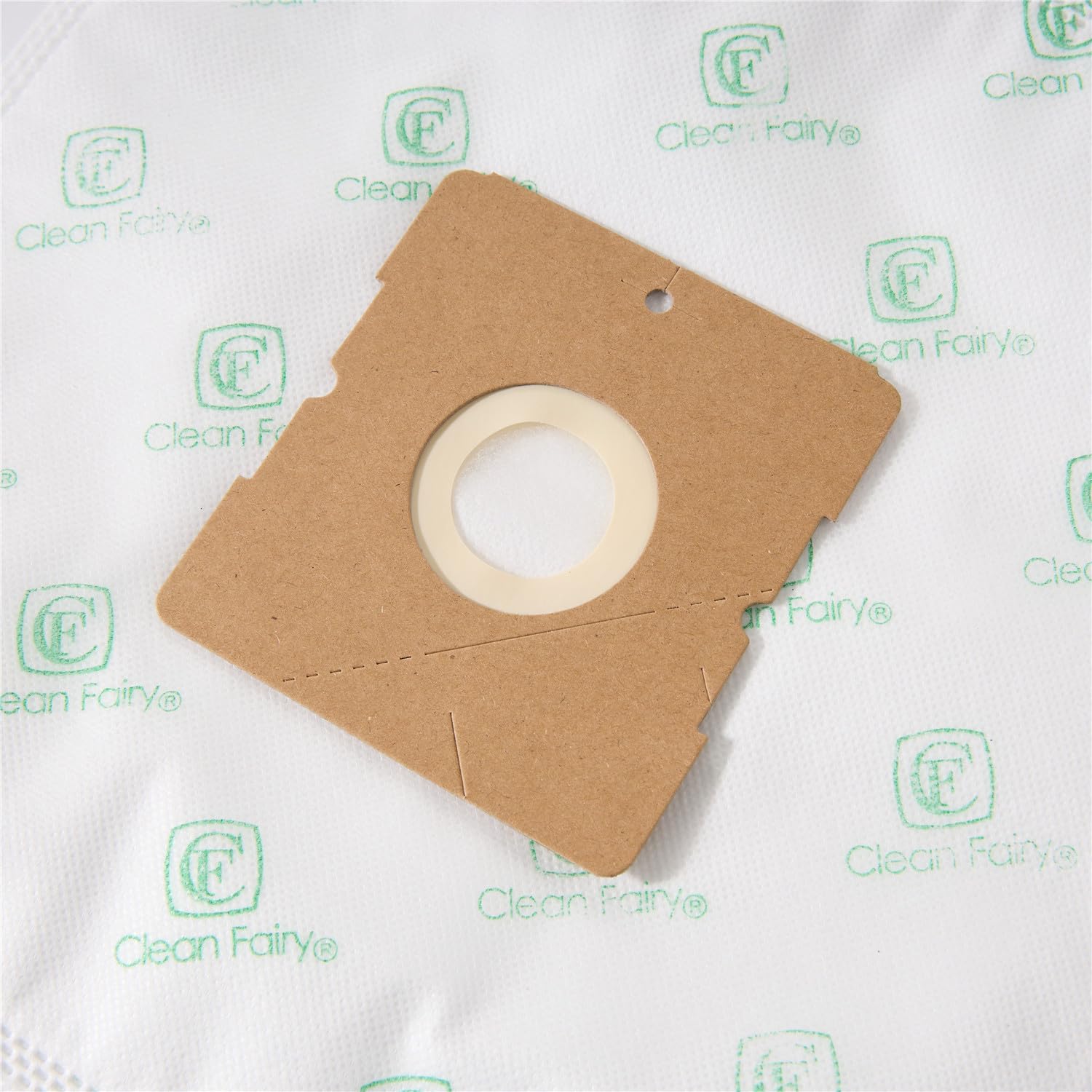 CF Clean Fairy Vacuum Bags - 15 Pack Compatible with Bissell 203-7270, Clean Along 48K2, Severin Canister, Samsung VC08, Severin BC 7045/7055/7058, Dirt Devil DD 7071-0 | Replacement Dust Bags for Powerful Suction | Perfect for Home Cleaning & Pet Hair Removal