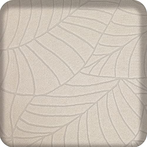 Leaves Jacquard-cream