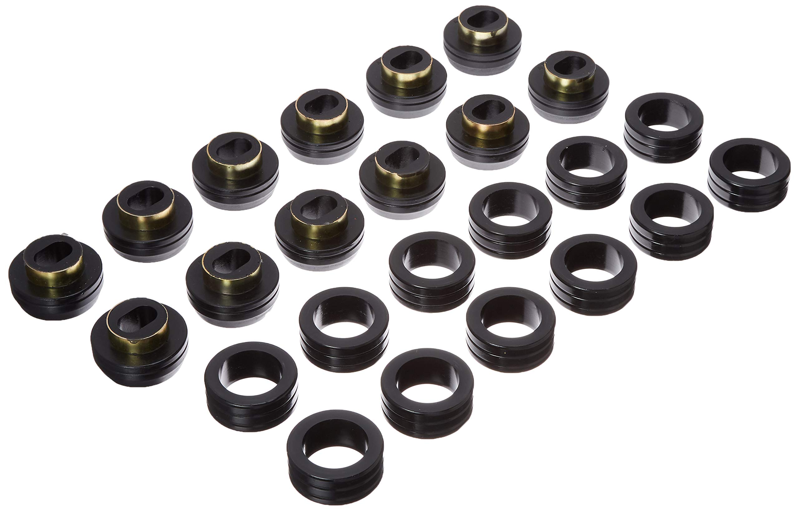 Energy Suspension (3.4132G) Black Body Mount Set for GM Trucks & SUVs - Improve Ride Comfort & Reduce Vibration for Off-Roading, Towing & Daily Driving