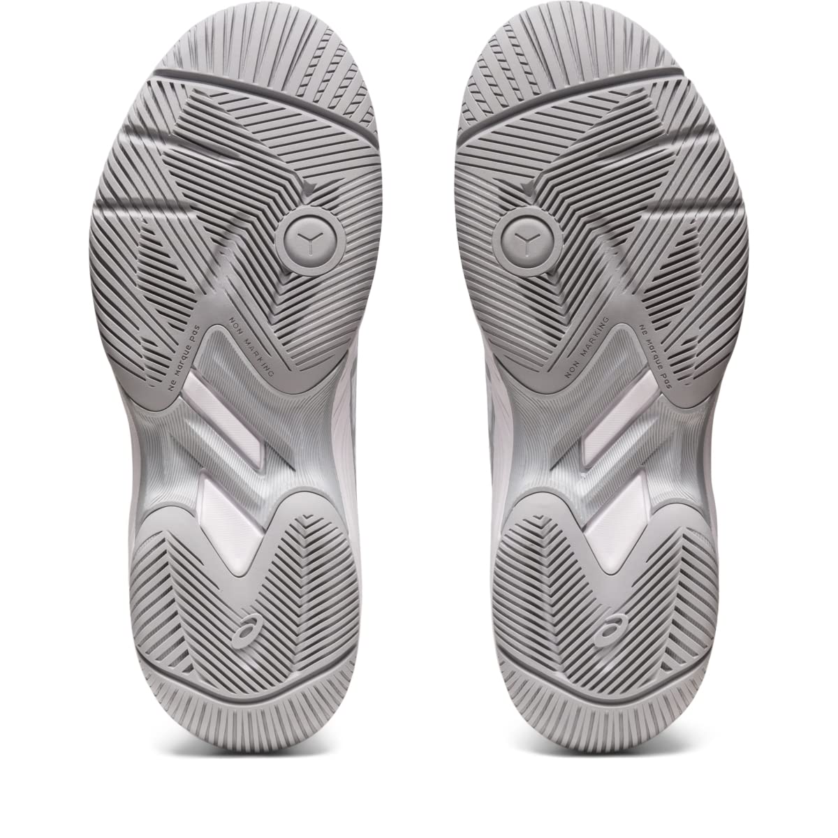 ASICS Women's Gel-Game 9 Tennis Shoes - White/Pure Silver - Size 6.5 - Lightweight & Supportive Court Shoes for Women's Tennis, Training & Casual Wear