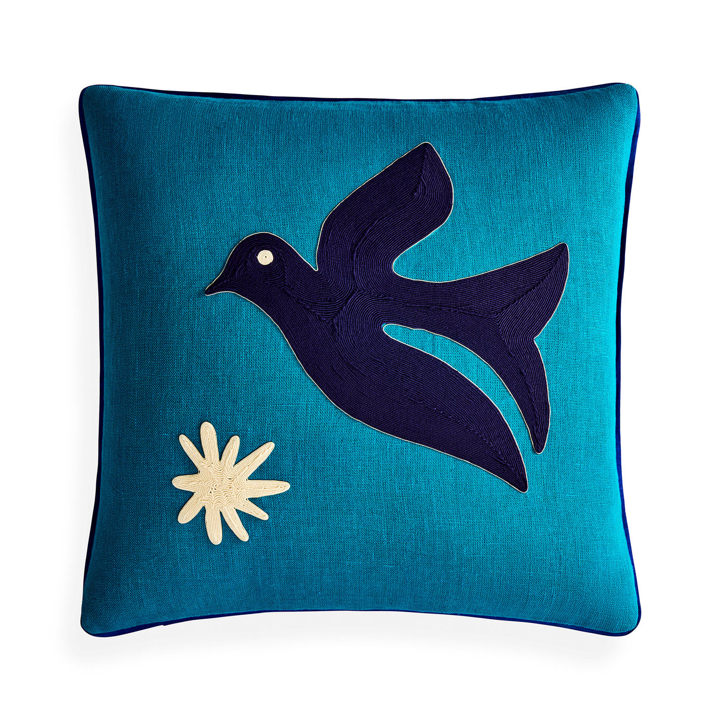 Playa Bird Pillow - Soft & Comfortable Decorative Throw Pillow for Sofa, Bed, Couch - Perfect for Living Room, Bedroom, Nursery & Home Decor