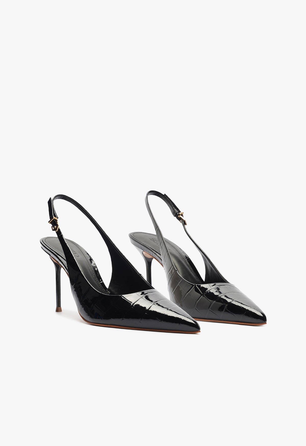 Paola High Stiletto Black Pump - Elegant Women's Heels for Office, Party & Special Occasions | Comfortable Dress Shoes for Work & Evening Events