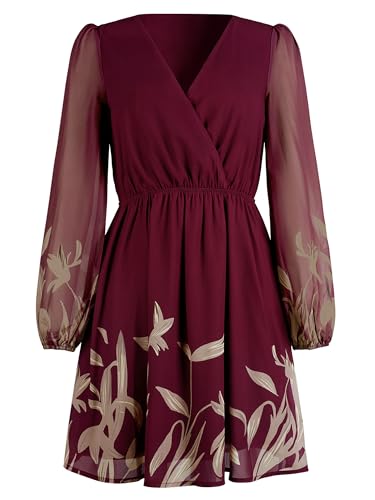 Burgundy Floral
