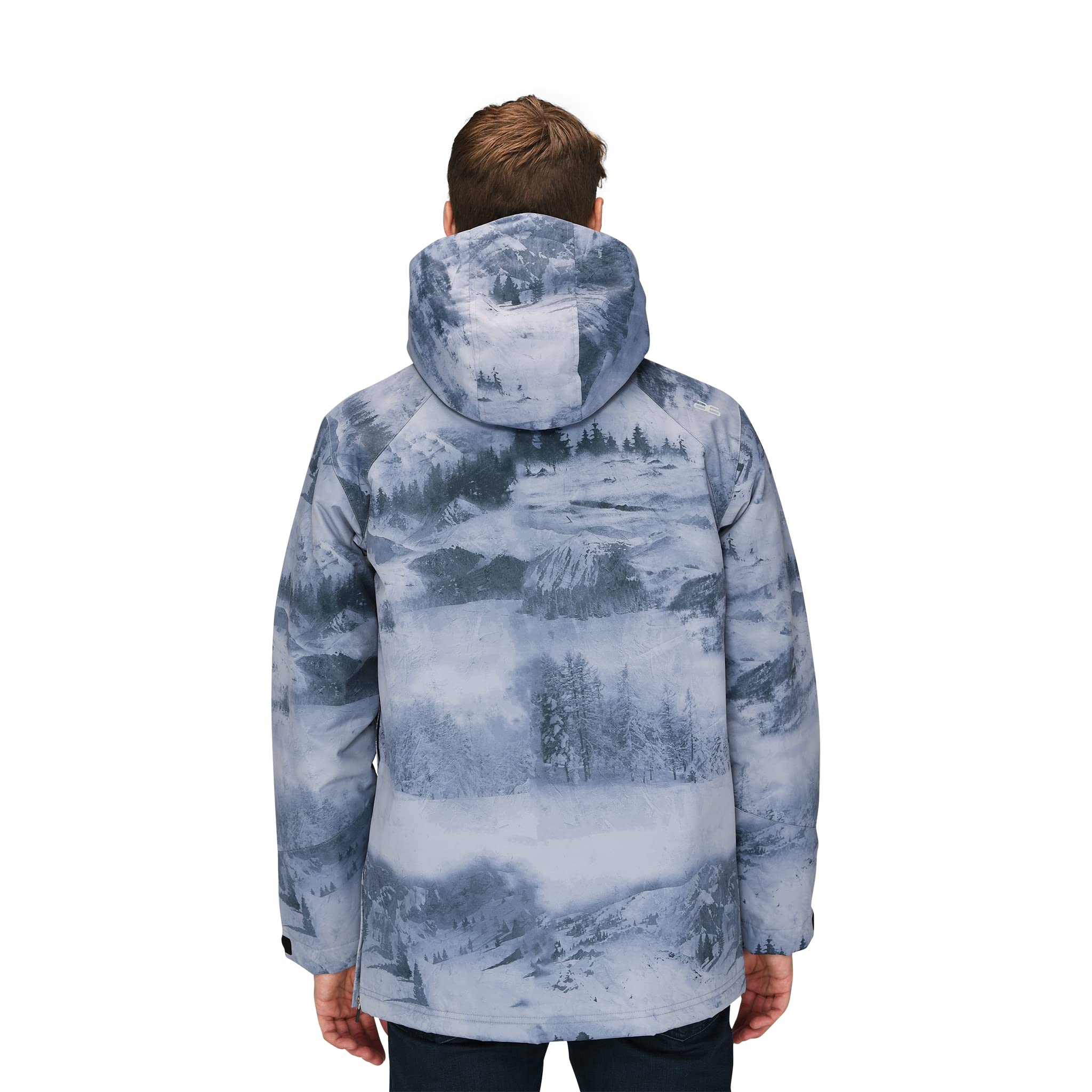 Arctix Men's Ozark Fleece Pullover Hoodie - Lightweight, Warm Winter Jacket for Outdoor Hiking, Camping & Casual Wear