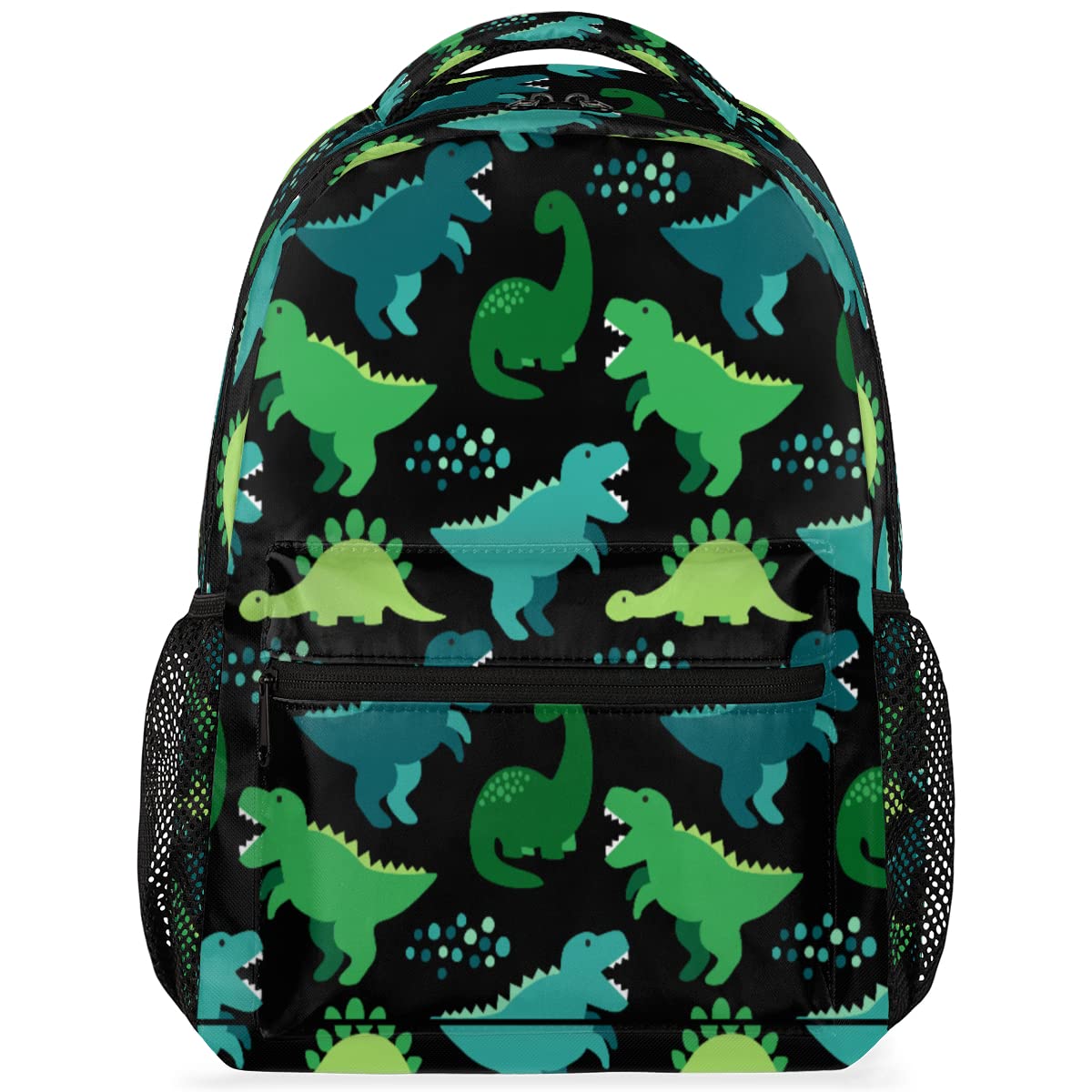 Dinosaurs Kids Backpack for Boys - Cute Animals Lightweight School Backpack, 14 Inch Laptop Bookbag for Elementary Toddler - Perfect for School, Travel & Daily Use