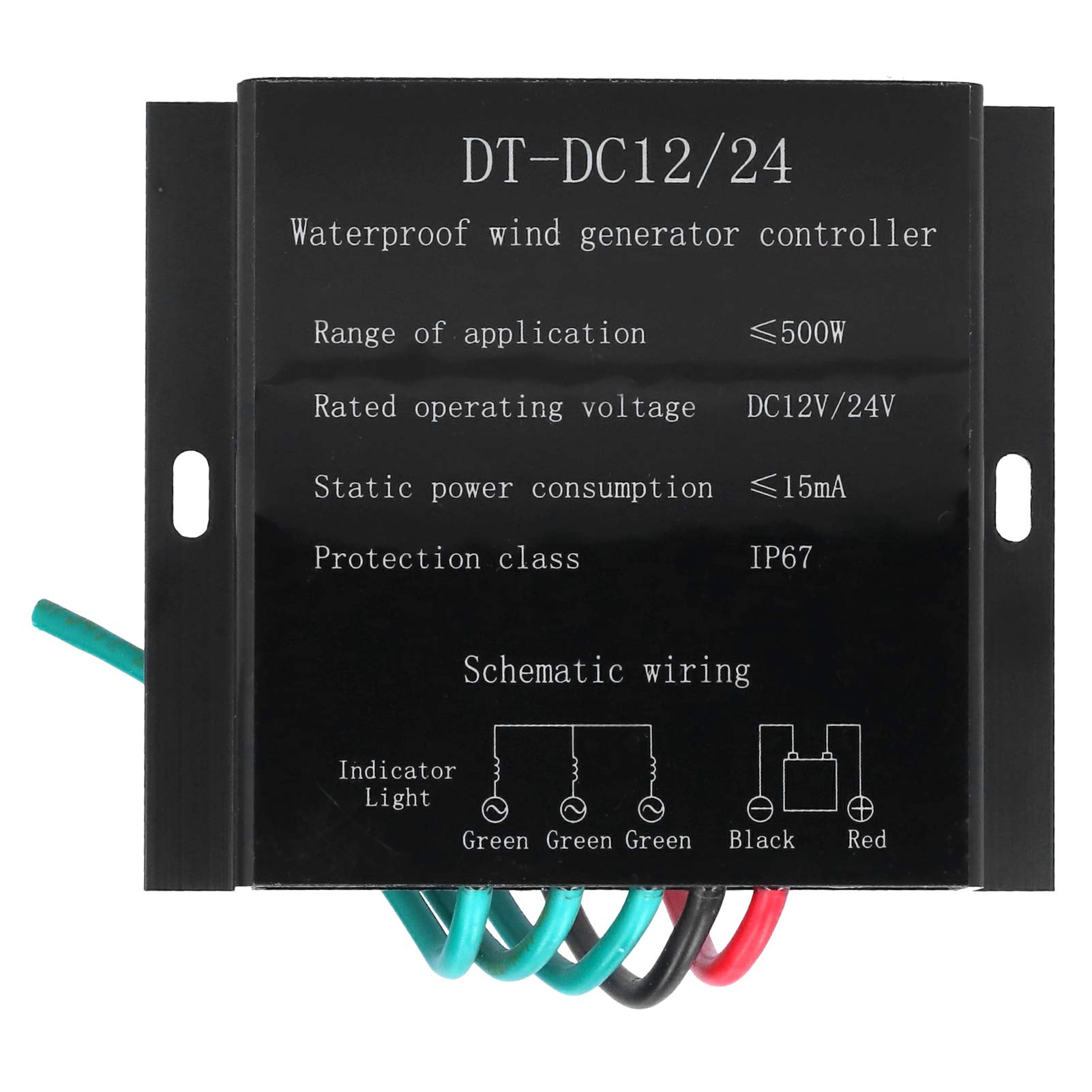 Yencoly Waterproof Wind Turbine Controller - Battery Charging Regulator for Humid & Salty Areas