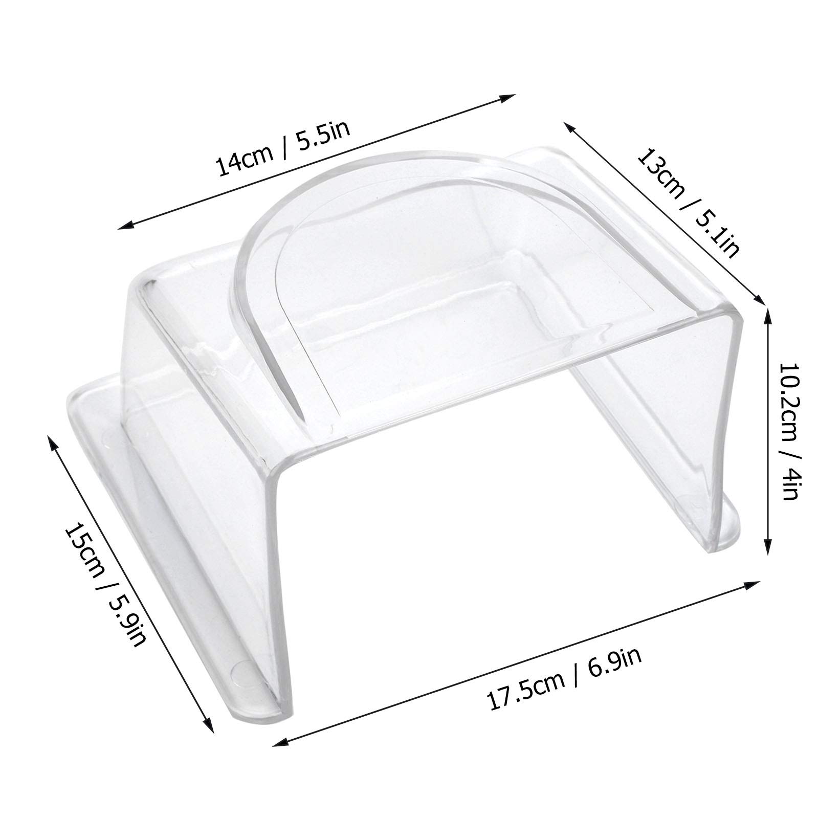 Waterproof Shell Controller Cover - Durable Plastic Rainproof Protection for Door Access Control Keypads | Weatherproof Design for Outdoor Use in Rain, Snow & Harsh Conditions