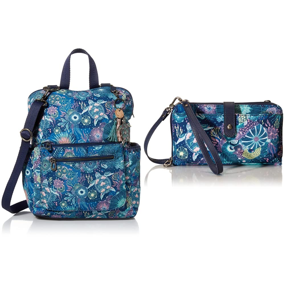 Loyola Convertible Backpack with Large Smartphone Crossbody Bag - Versatile Travel & Work Backpack for Commuters, Students & Outdoor Adventures