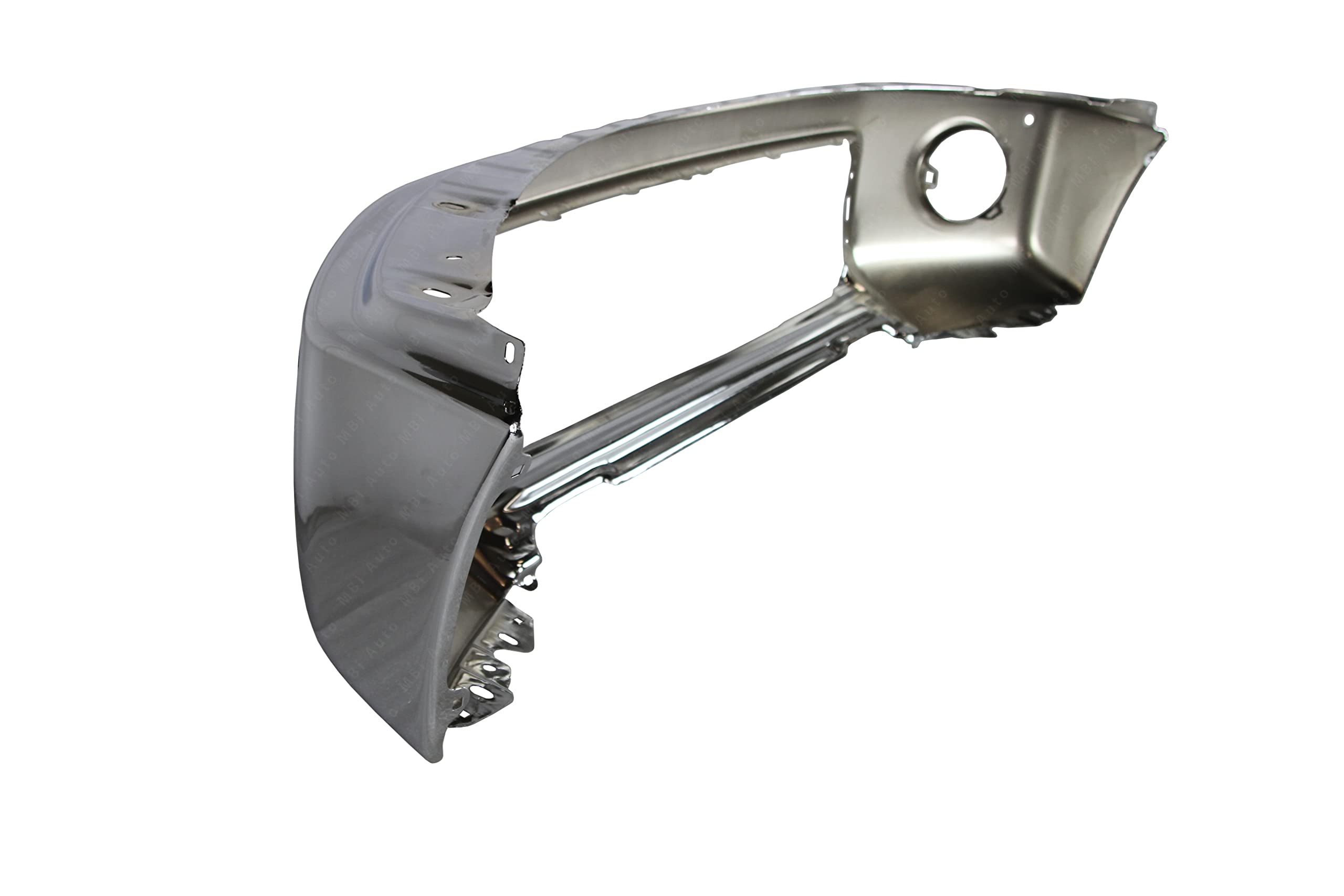 2007-2013 Toyota Tundra Chrome Steel Front Bumper Replacement | CPP TO1002181 | Durable Protection for Off-Road & Daily Driving