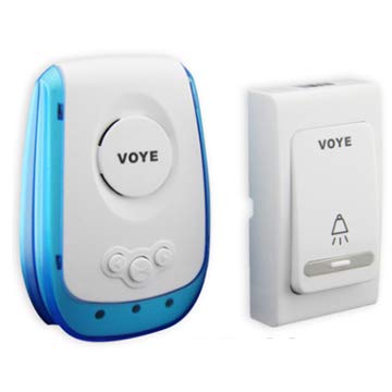 Wireless Home Remote Doorbell with Electronic Remote Control & Pager - Ideal for Houses, Apartments, and Offices